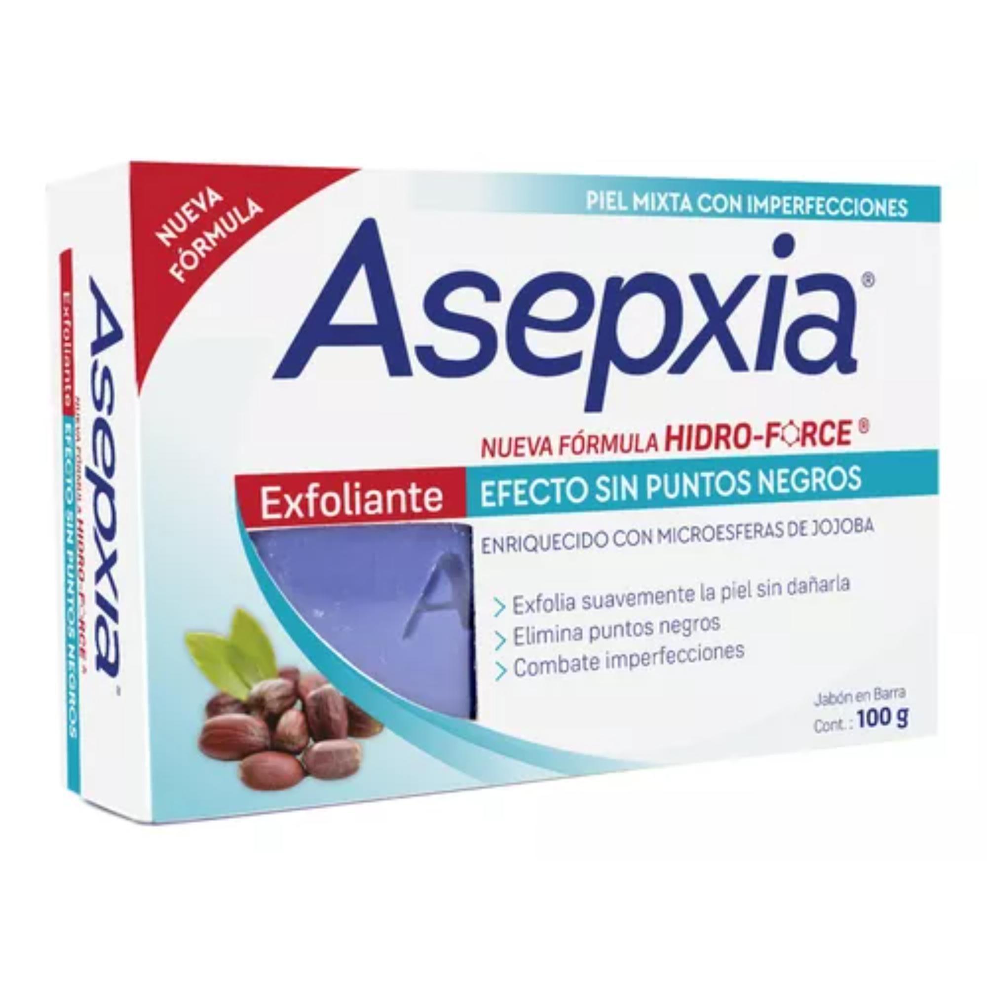 Asepxia Jabón Exfoliante en barra 100 Gr-1