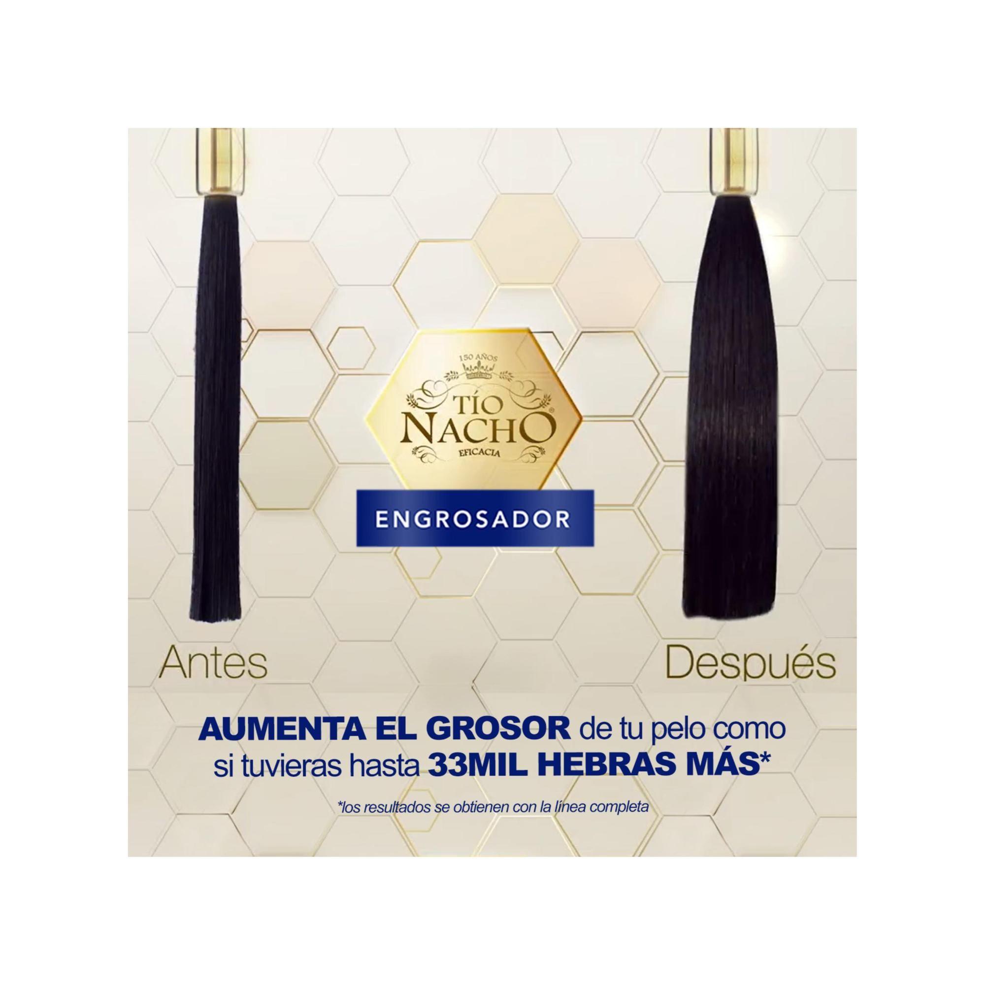 Pack Tío Nacho Engrosador Shampoo + Acondicionador 415 ML-6