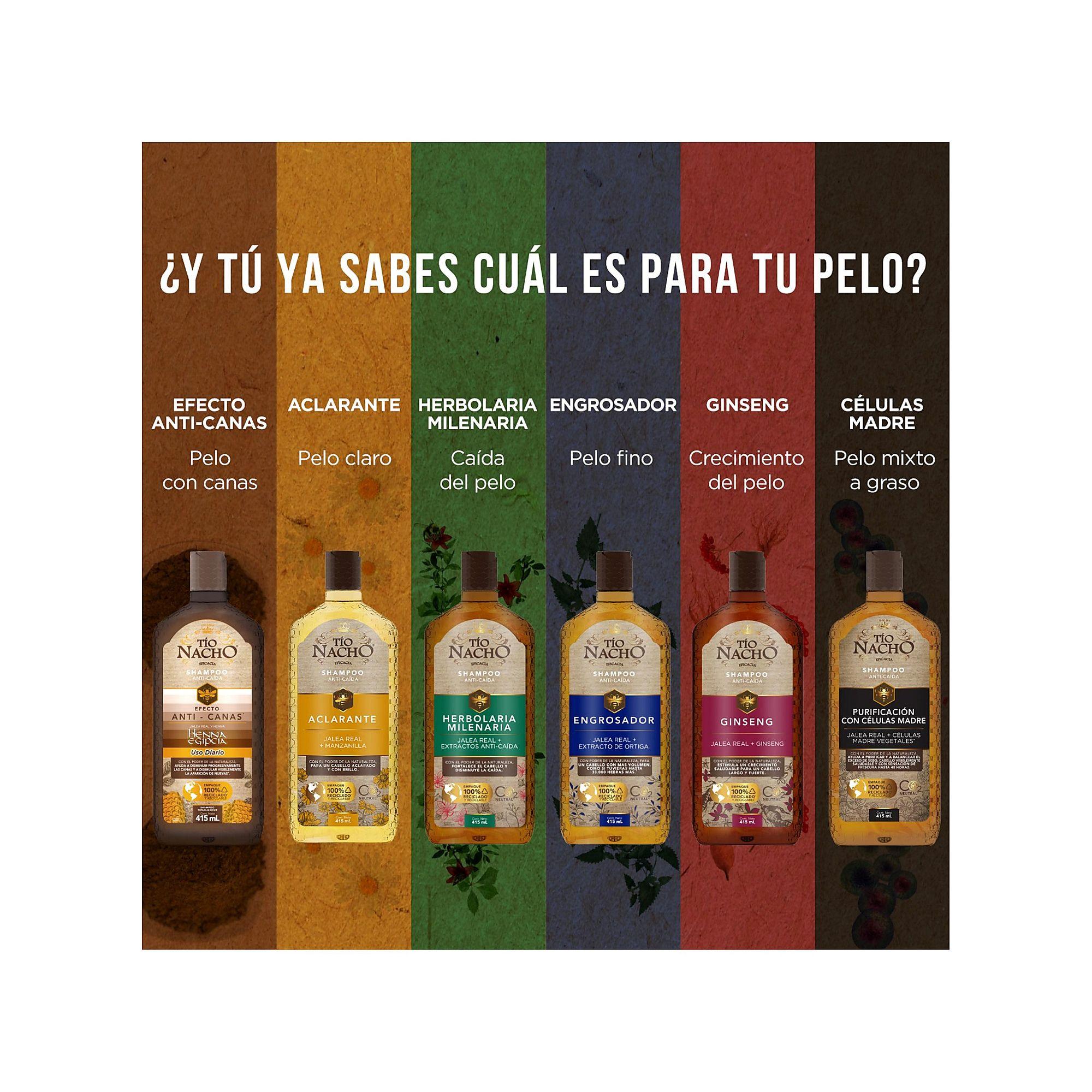 Tío Nacho Shampoo Canas 415 ML-7