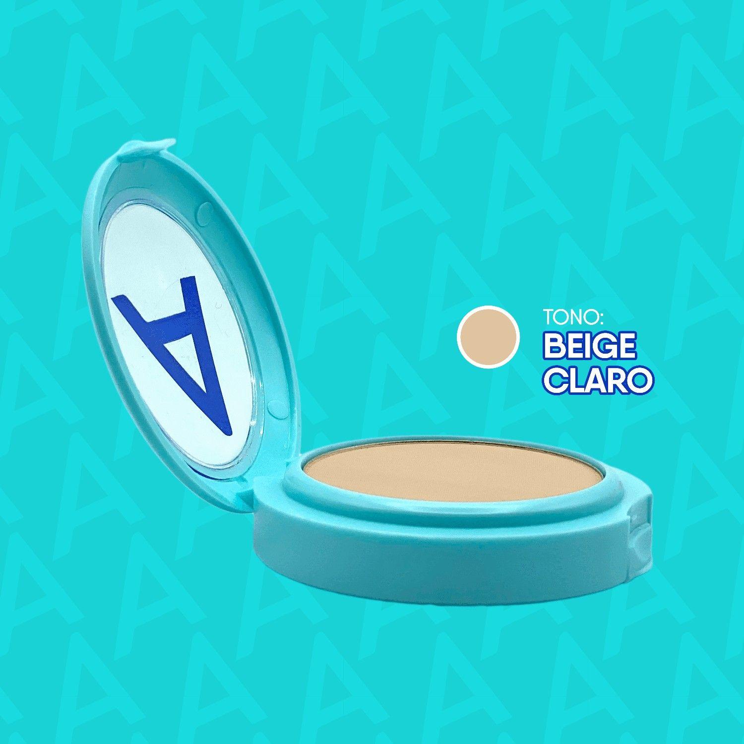 Asepxia Maquillaje Polvo Compacto Beige Claro 10 Gr-3