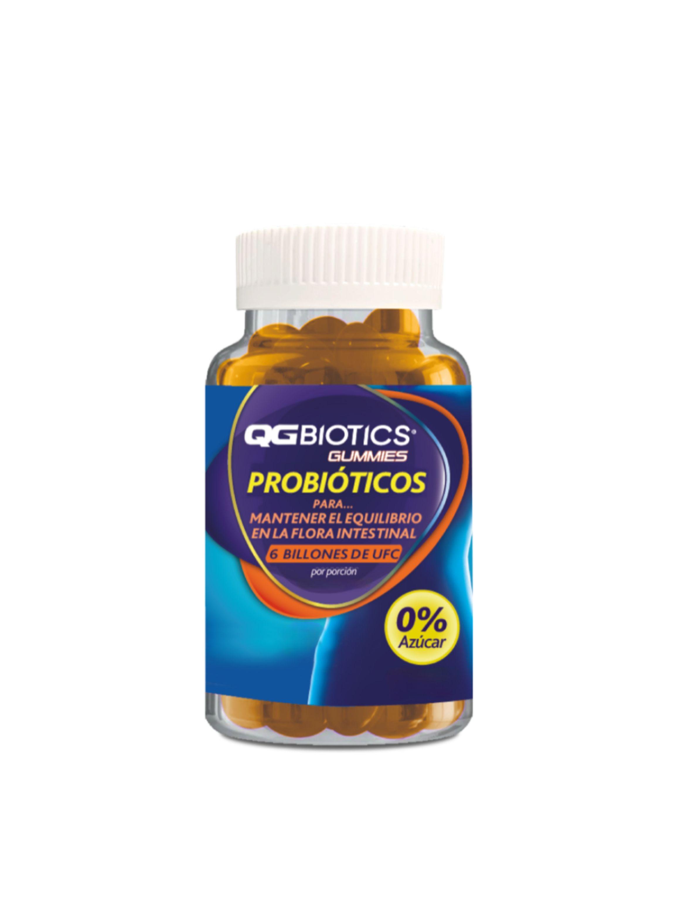 QGBiotics Gummies probióticos 6 billones UFC - 60 gomitas-0