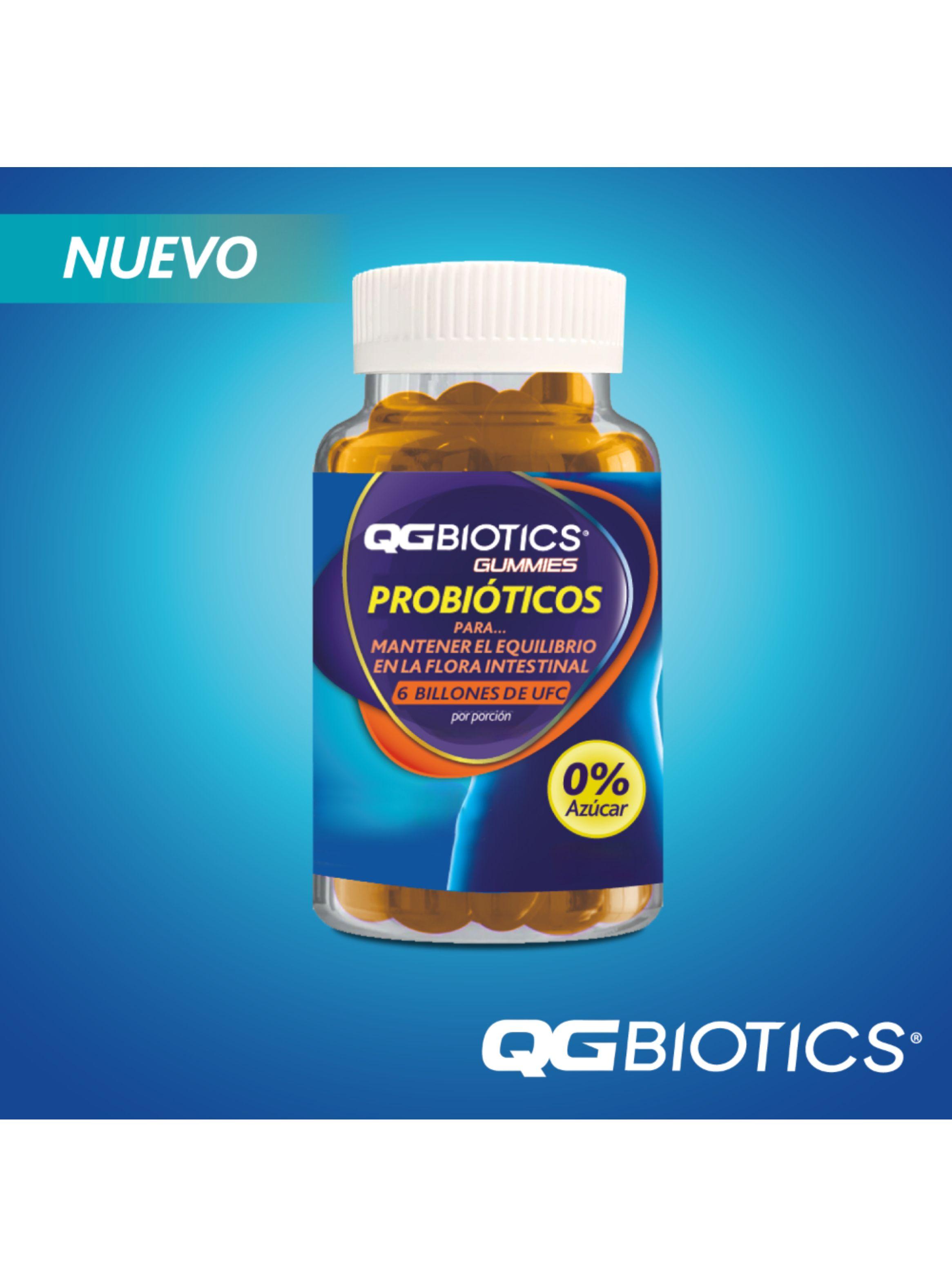QGBiotics Gummies probióticos 6 billones UFC - 60 gomitas-1