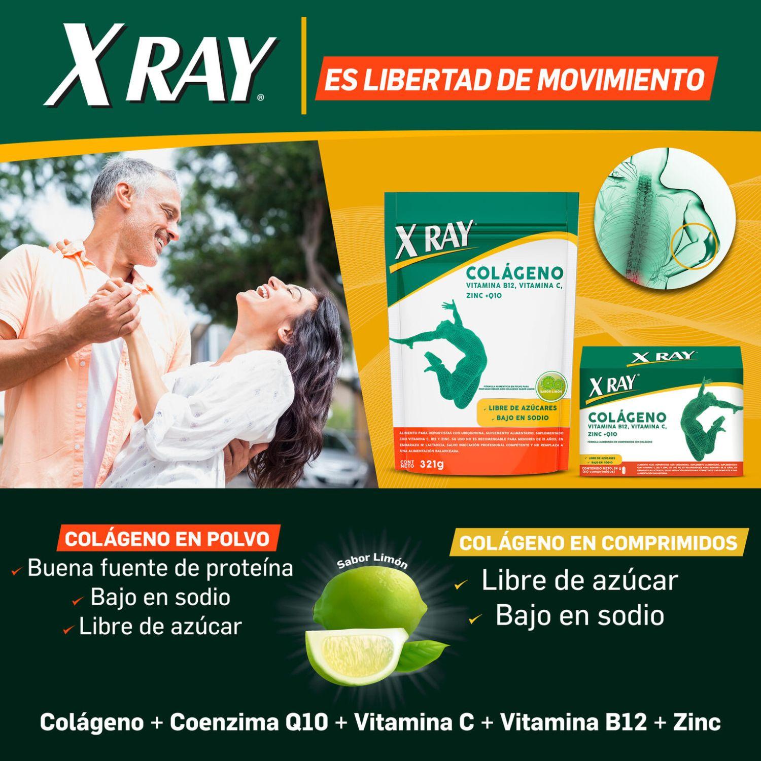 X-Ray Colágeno 60 Comprimidos-4