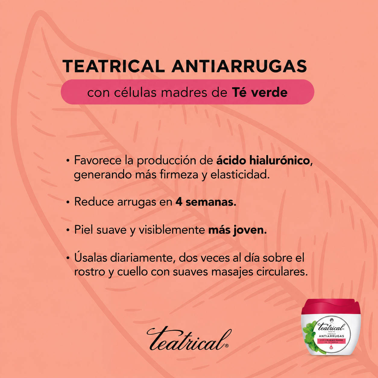 Teatrical Crema Facial Antiarrugas 200 GR-3