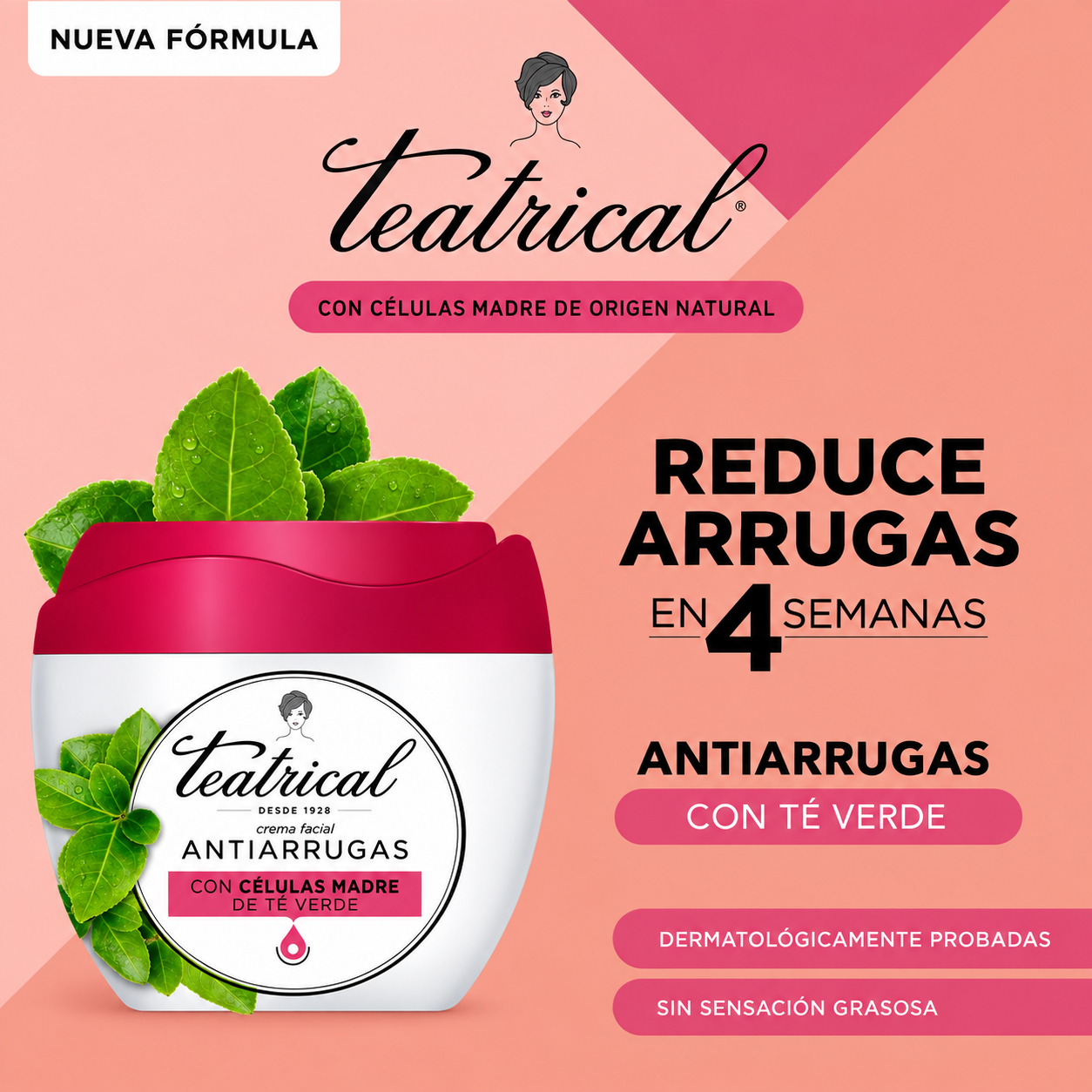 Teatrical Crema Facial Antiarrugas 200 GR-4