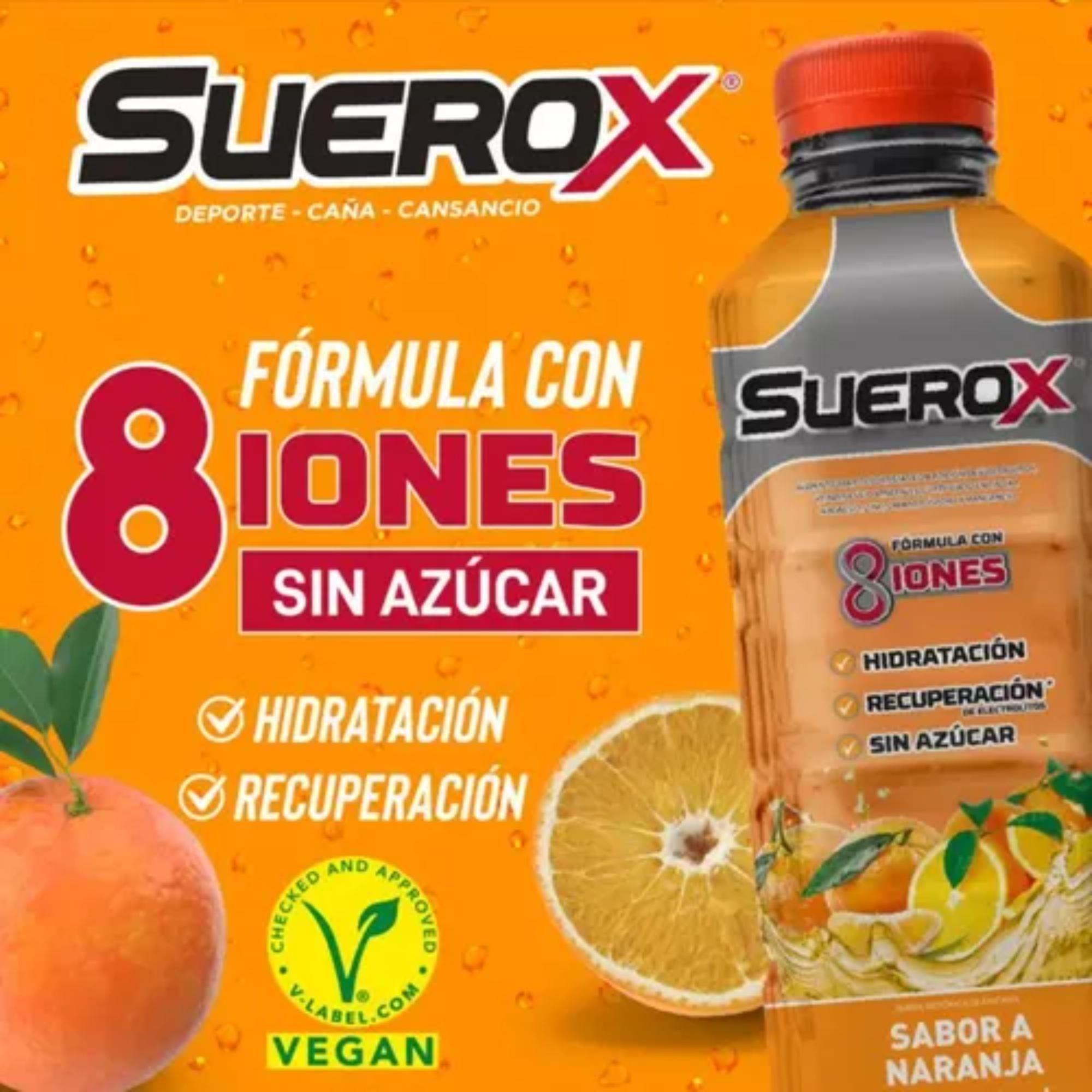 Suerox Bebida Isotónica Naranja 1 Litro-3