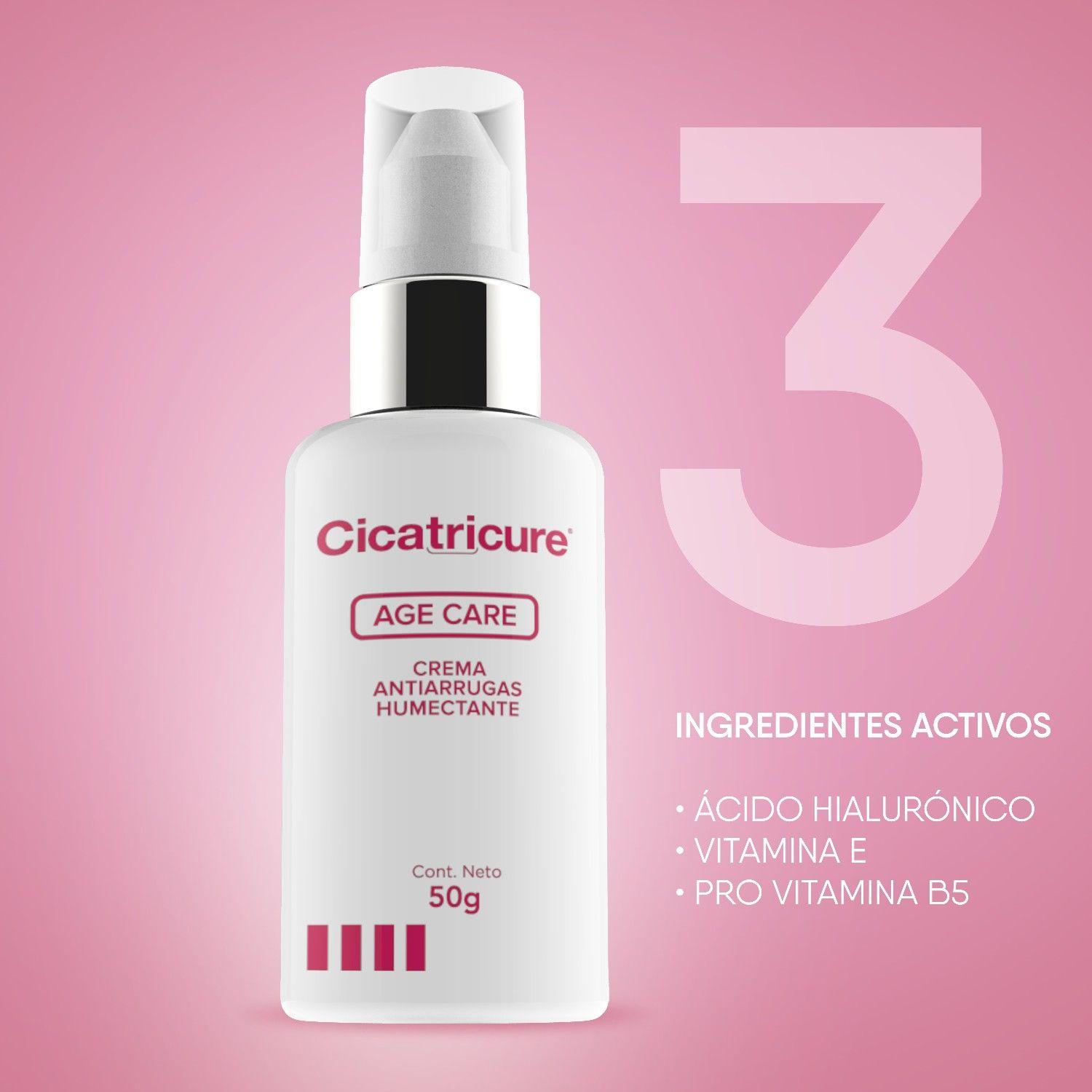 Cicatricure Age Care Crema Antiarrugas Humectante 50 G-8