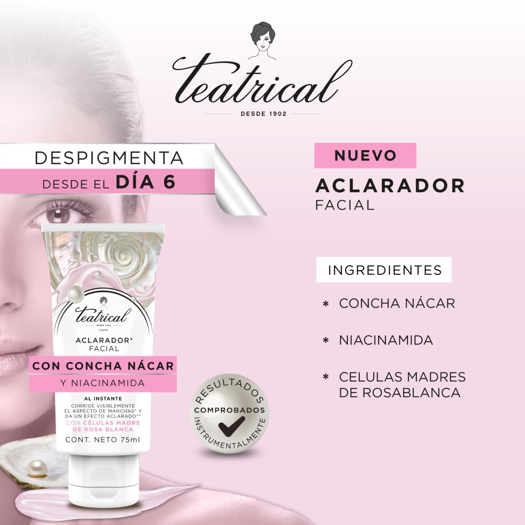 Teatrical Aclaradora Facial 75 ml-4