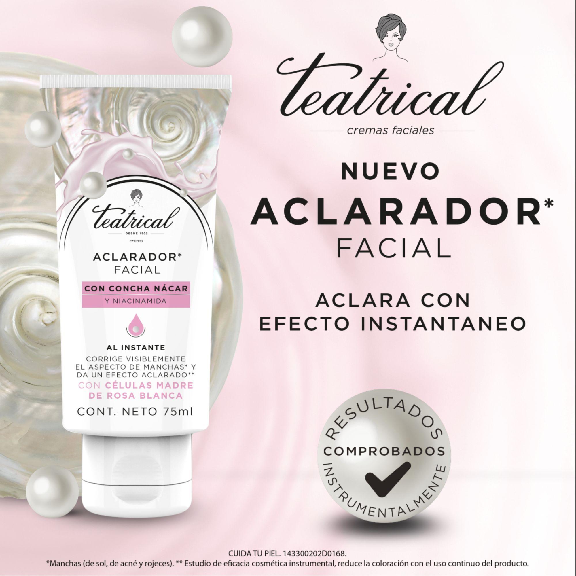 Teatrical Aclaradora Facial 75 ml-5