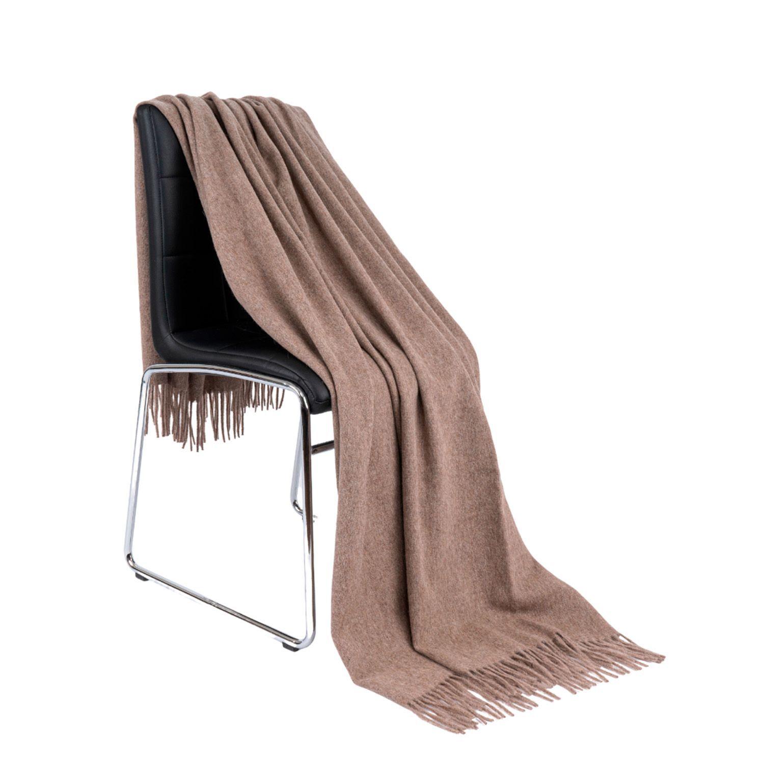 Manta de Alpaca - Nina Café-0