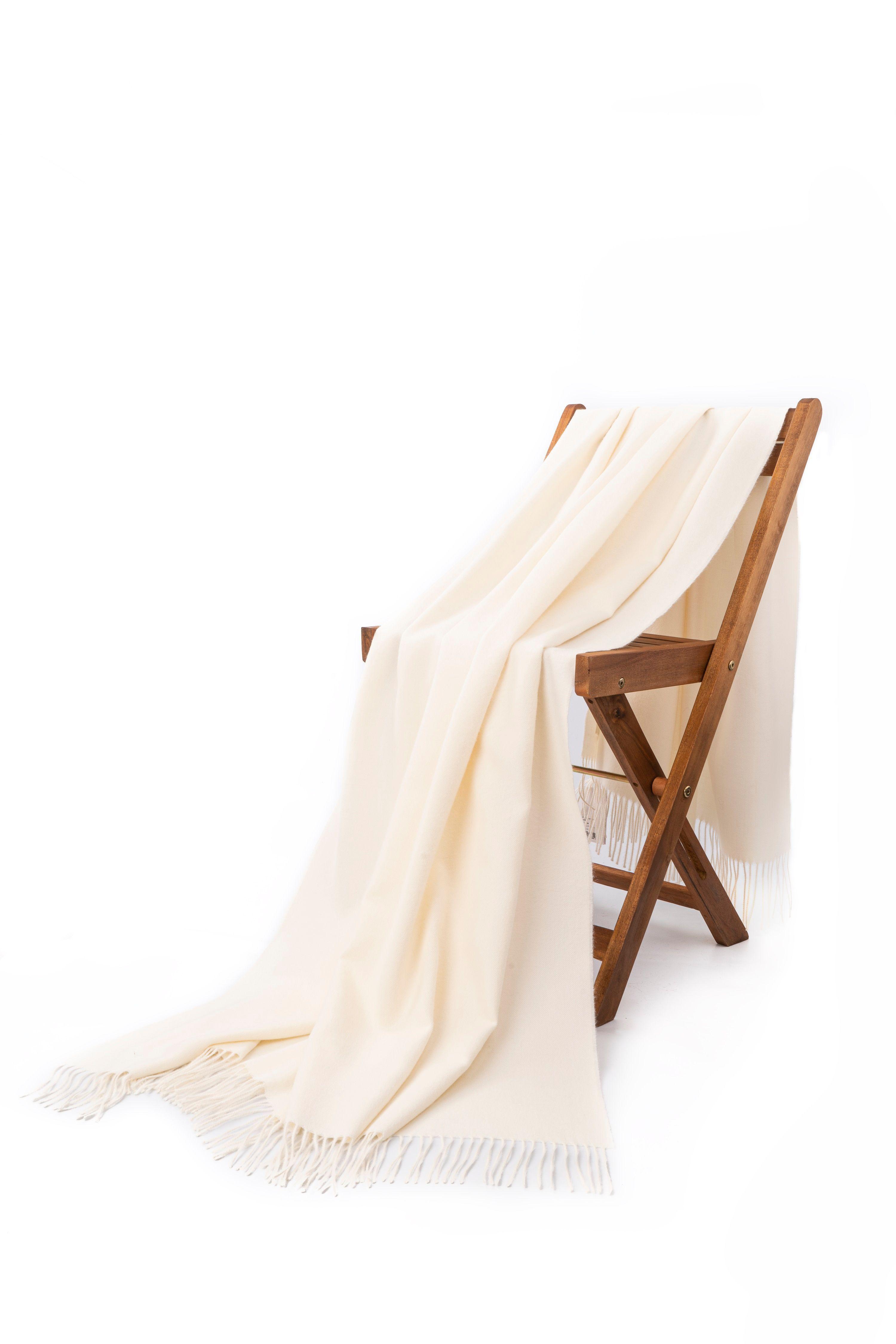 Manta 100% Baby Alpaca - Sumaq Blanco-0
