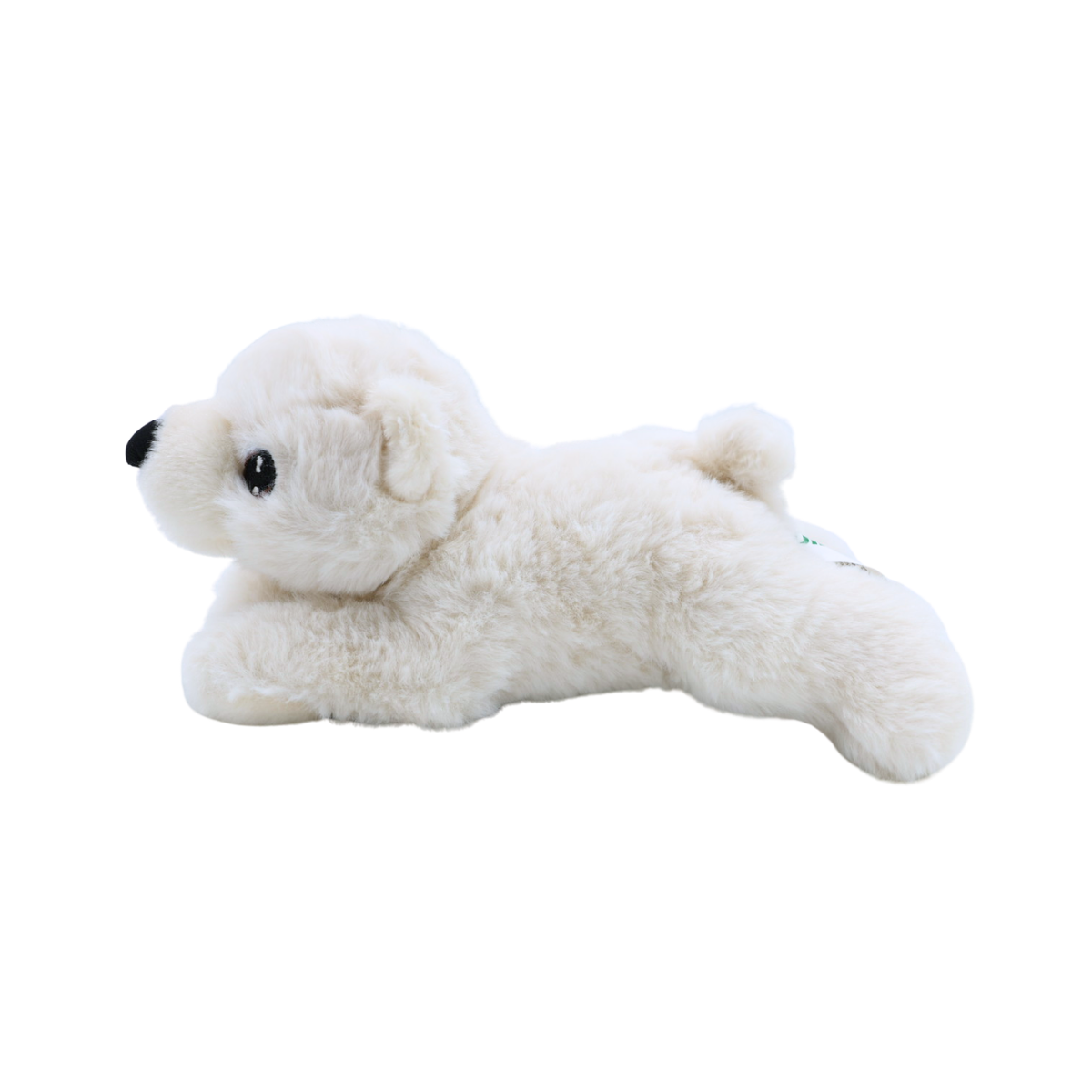 Peluche Oso Polar Acostado 20 cm Buinzoo-3