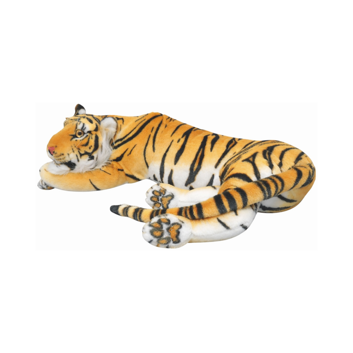 Peluche Tigre Grande Descansando 60 cm Buinzoo-1