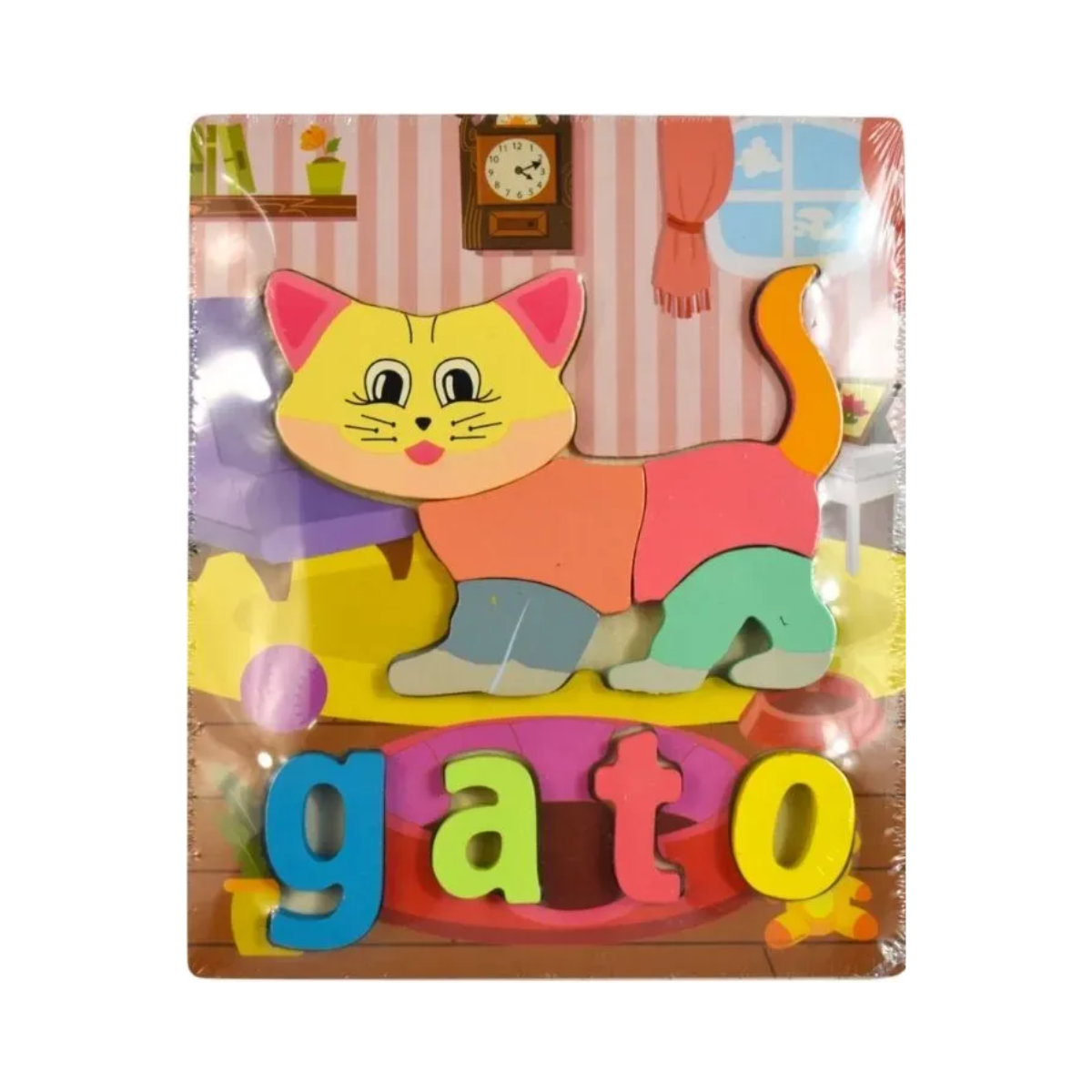 Juguete Puzzle Roompecabezas Encaje 3D-7