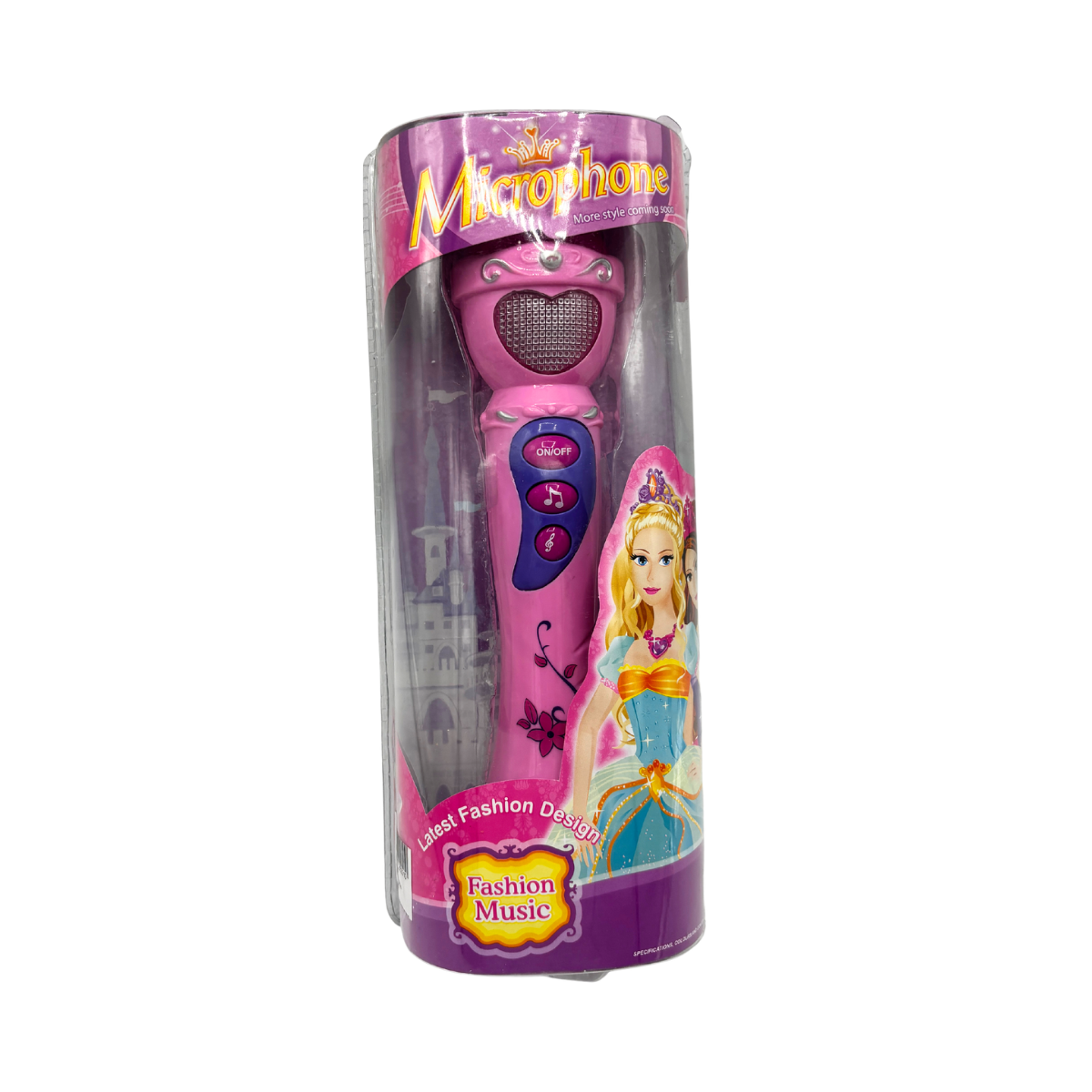 Microfono Musical Infantil Princesas-0