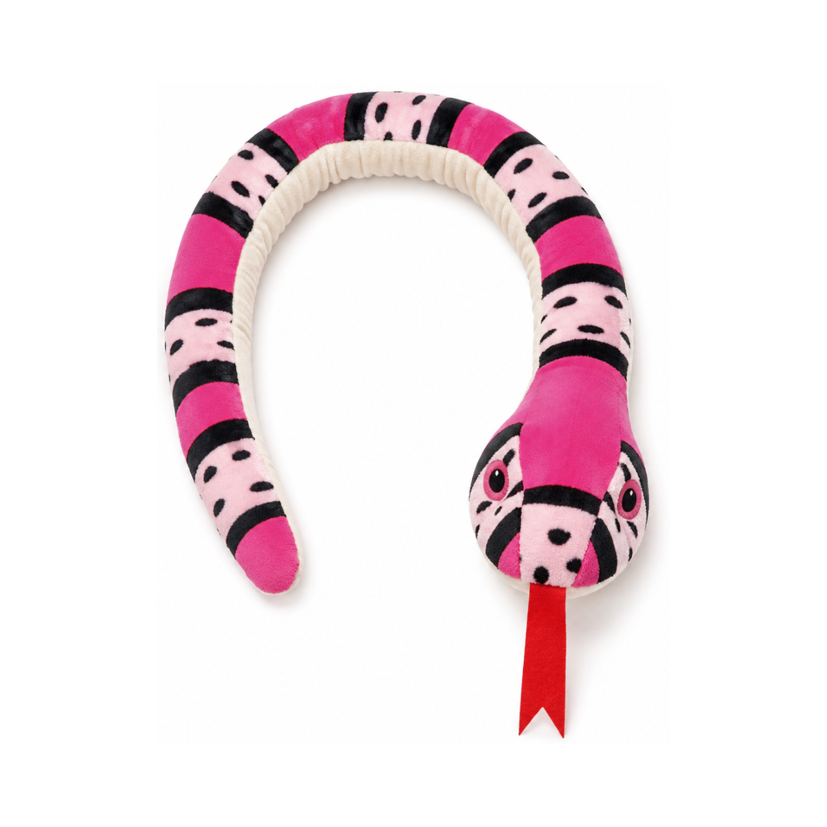 Peluche Serpiente 130 cm Rosa Buinzoo-2