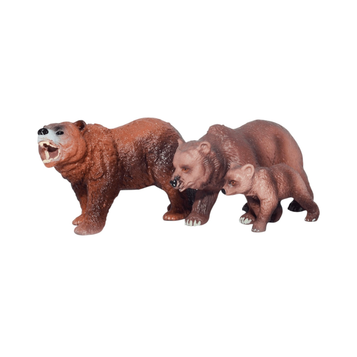 Set 5 Figuras de Animales Osos y Tigres Buinzoo-2