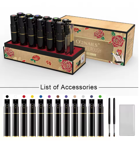 Kit Esmalte De Gel Inteligente Combo 700 Colores O2Nails-4