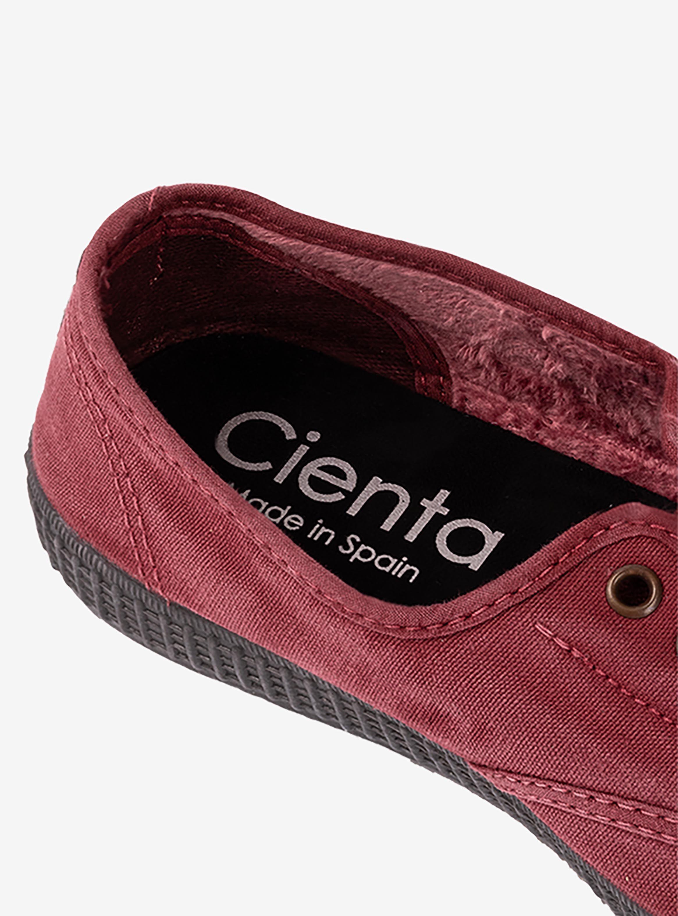 Zapatilla lona sin cordones y con forro interior (T. 35-43)-1
