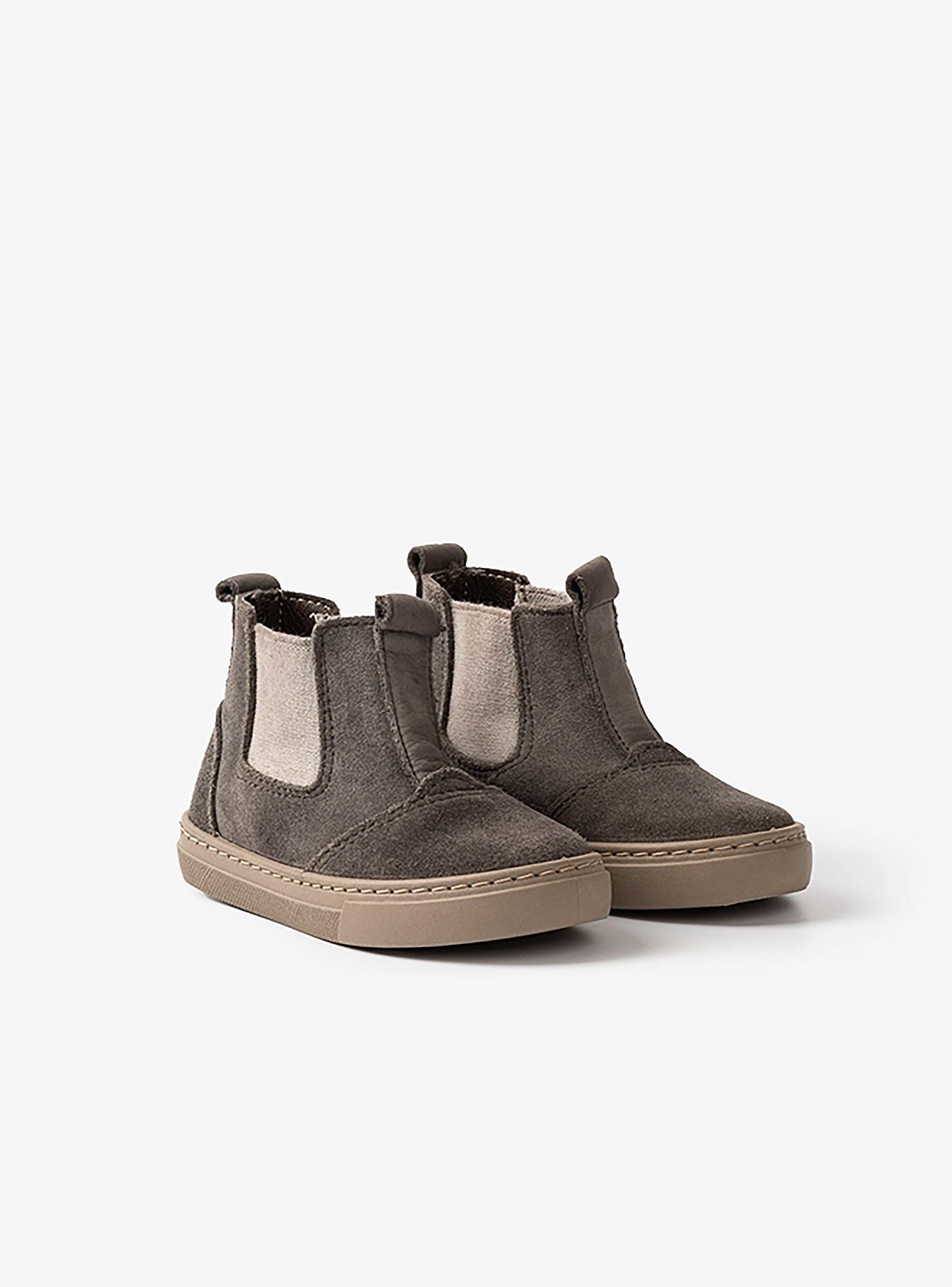 Botín Chelsea cuero suede niña niño (T. 25-34)-2
