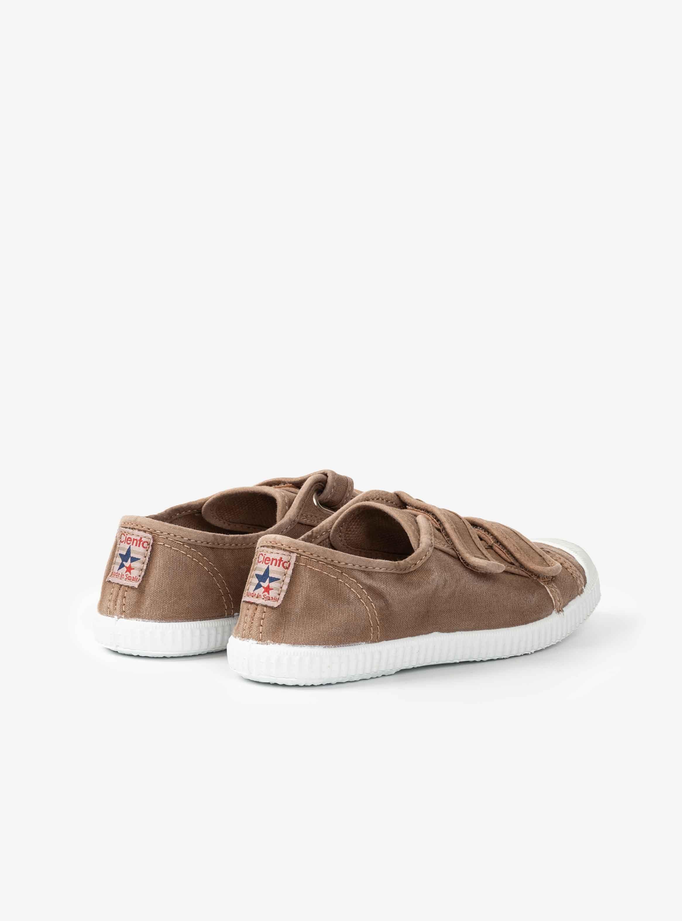 Zapatilla lona doble velcro niño niña-3