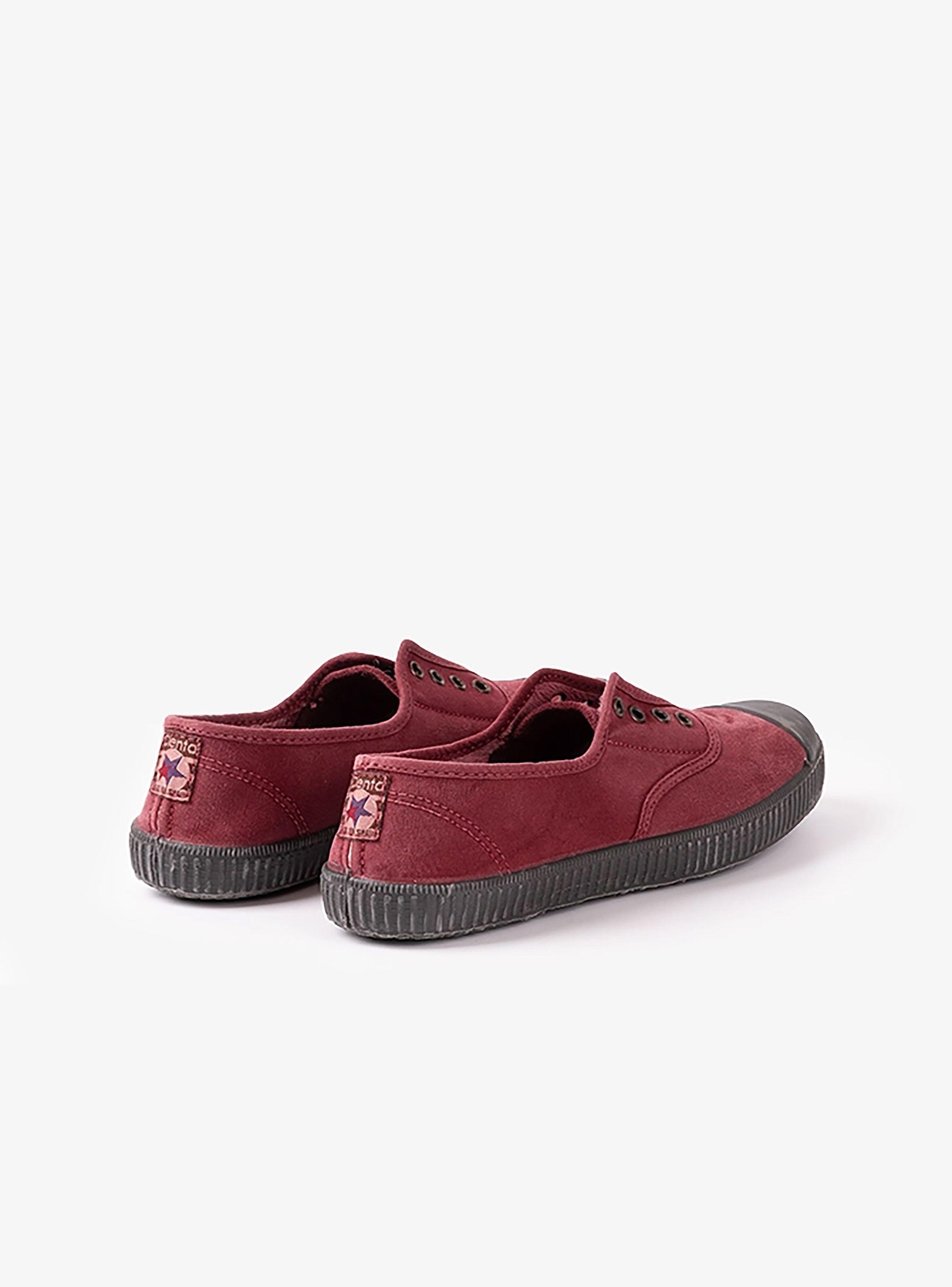 Zapatilla lona sin cordones y con forro interior (T. 28-34)-5