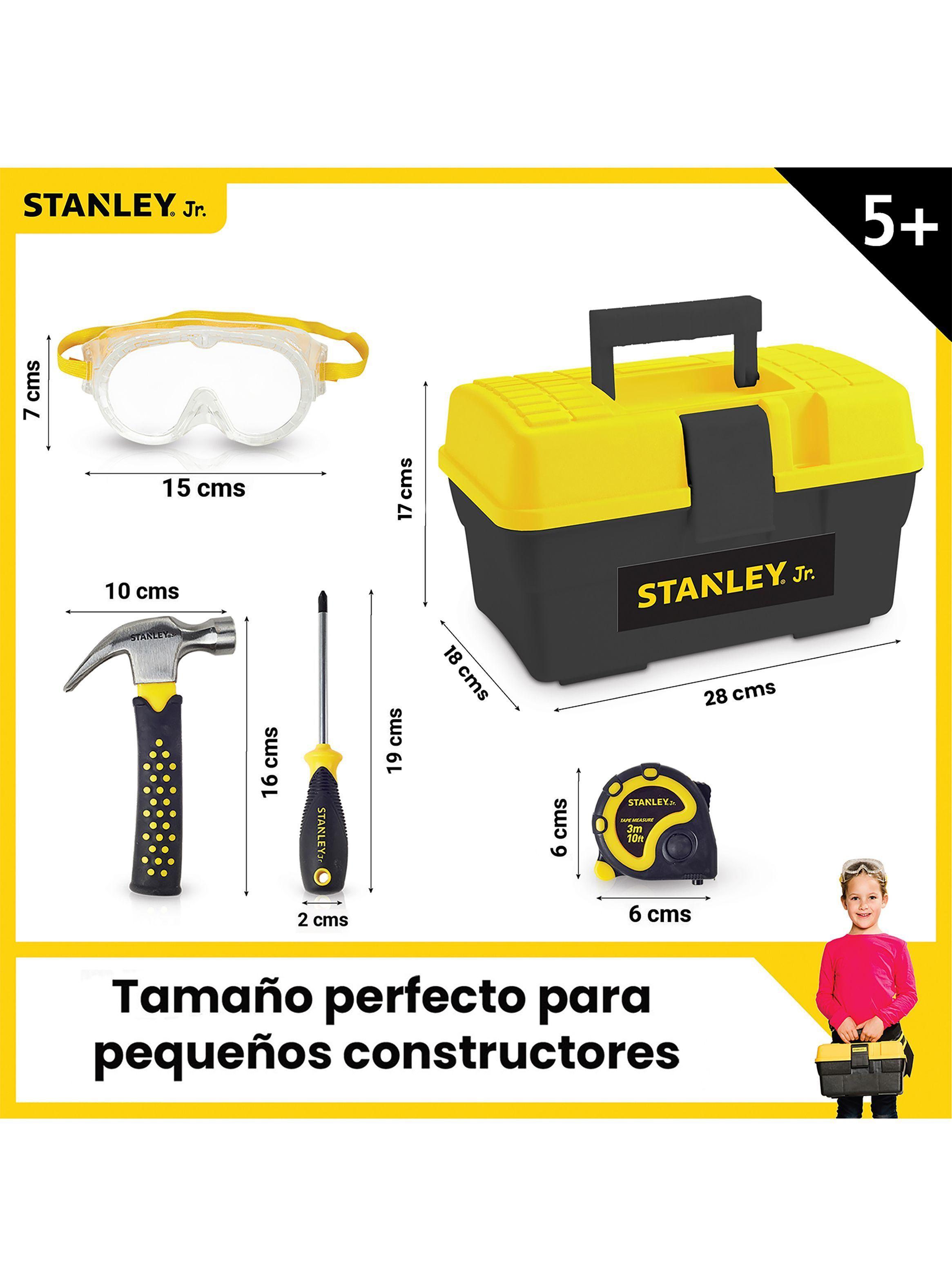 Caja de Herramientas para niños 5 unidades Stanley Jr-2