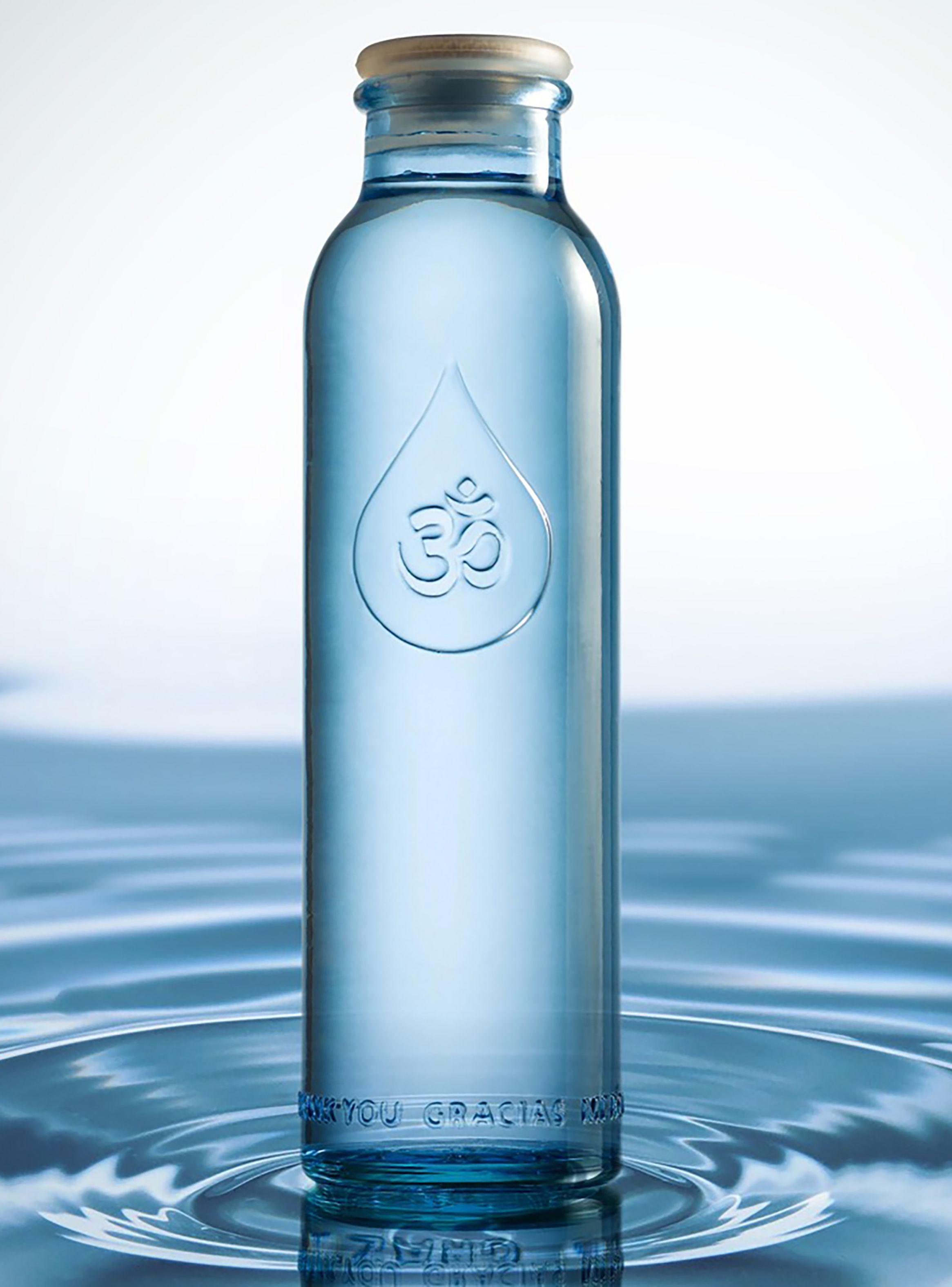 Botella Vidrio Reciclado OmWater 500ml + Funda-5