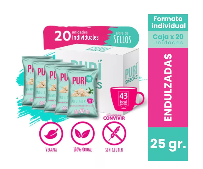 Mix 40 Puripop Individual Oliva Saldemar Y Endulzadas Vegan-2