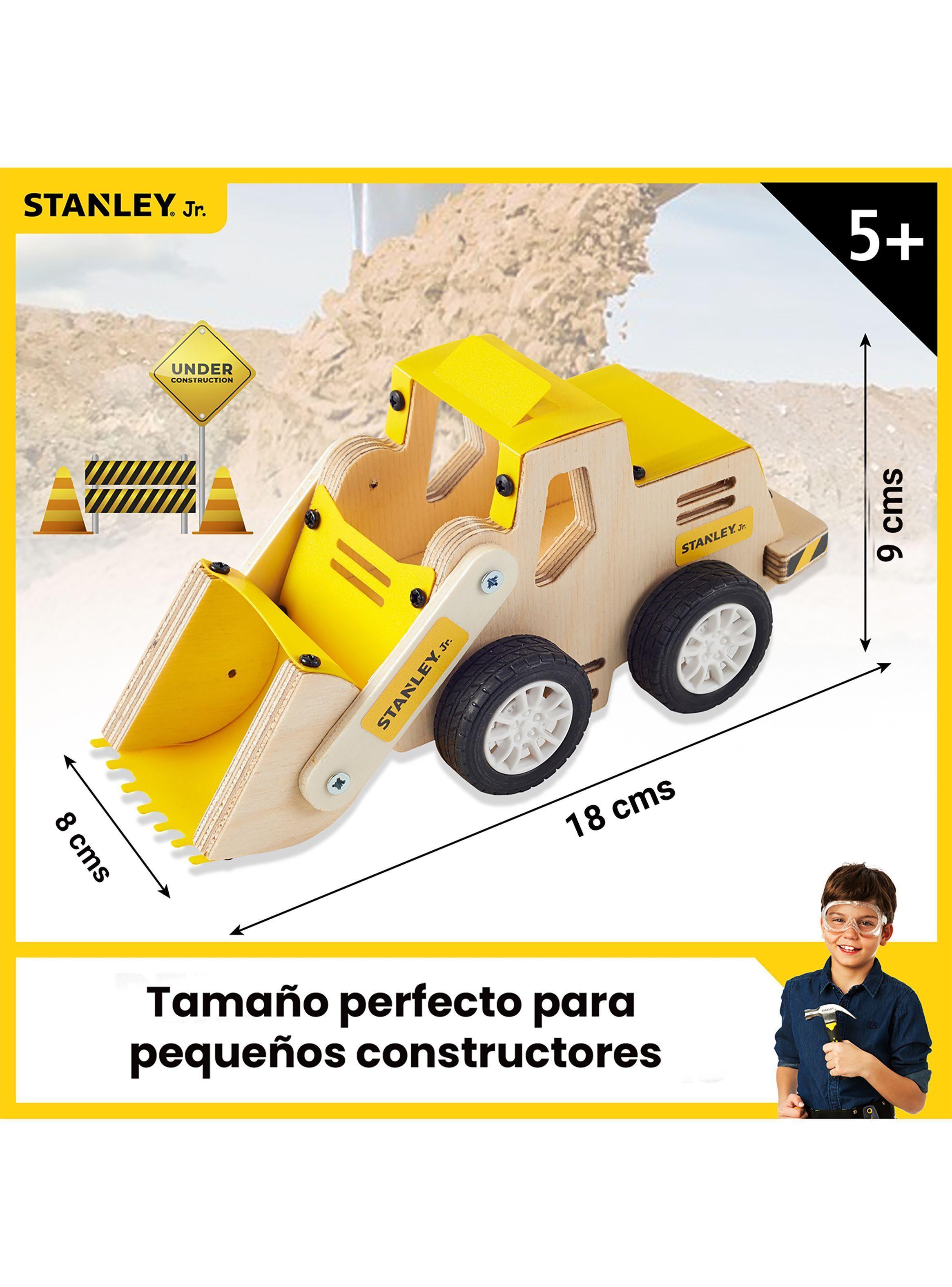 Juego de Construcción para niños Cargador Frontal Stanley Jr-5