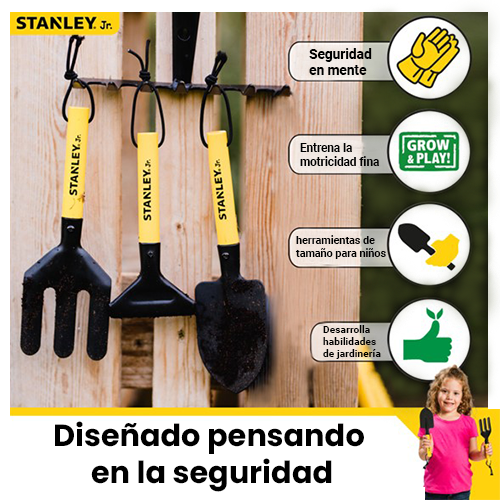 Set de herramientas de mano para Jardinería Stanley Jr. 	-2
