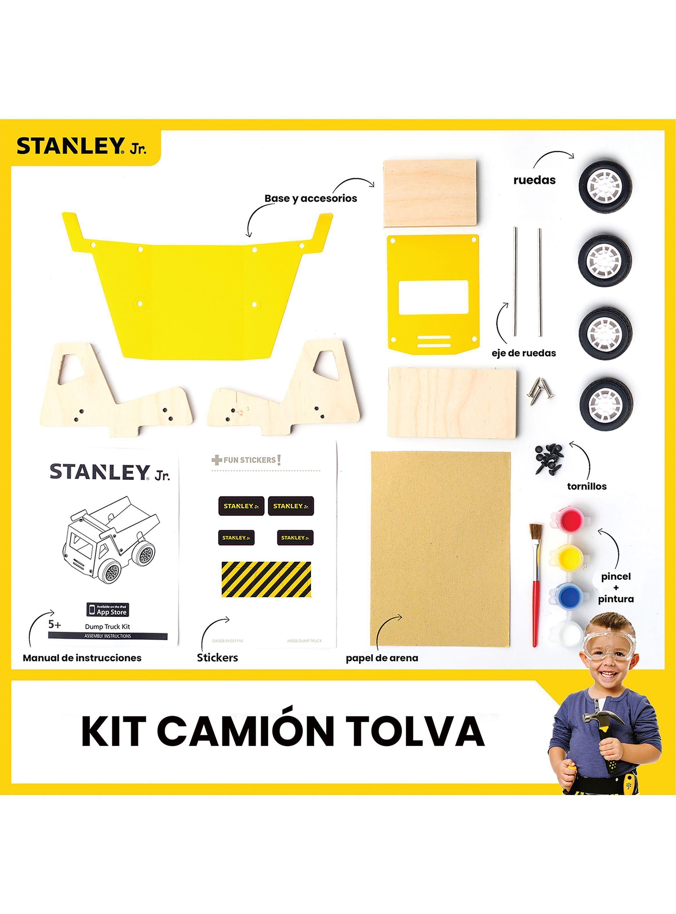 Juego de Construcción para niños Camión mediano Stanley Jr-2