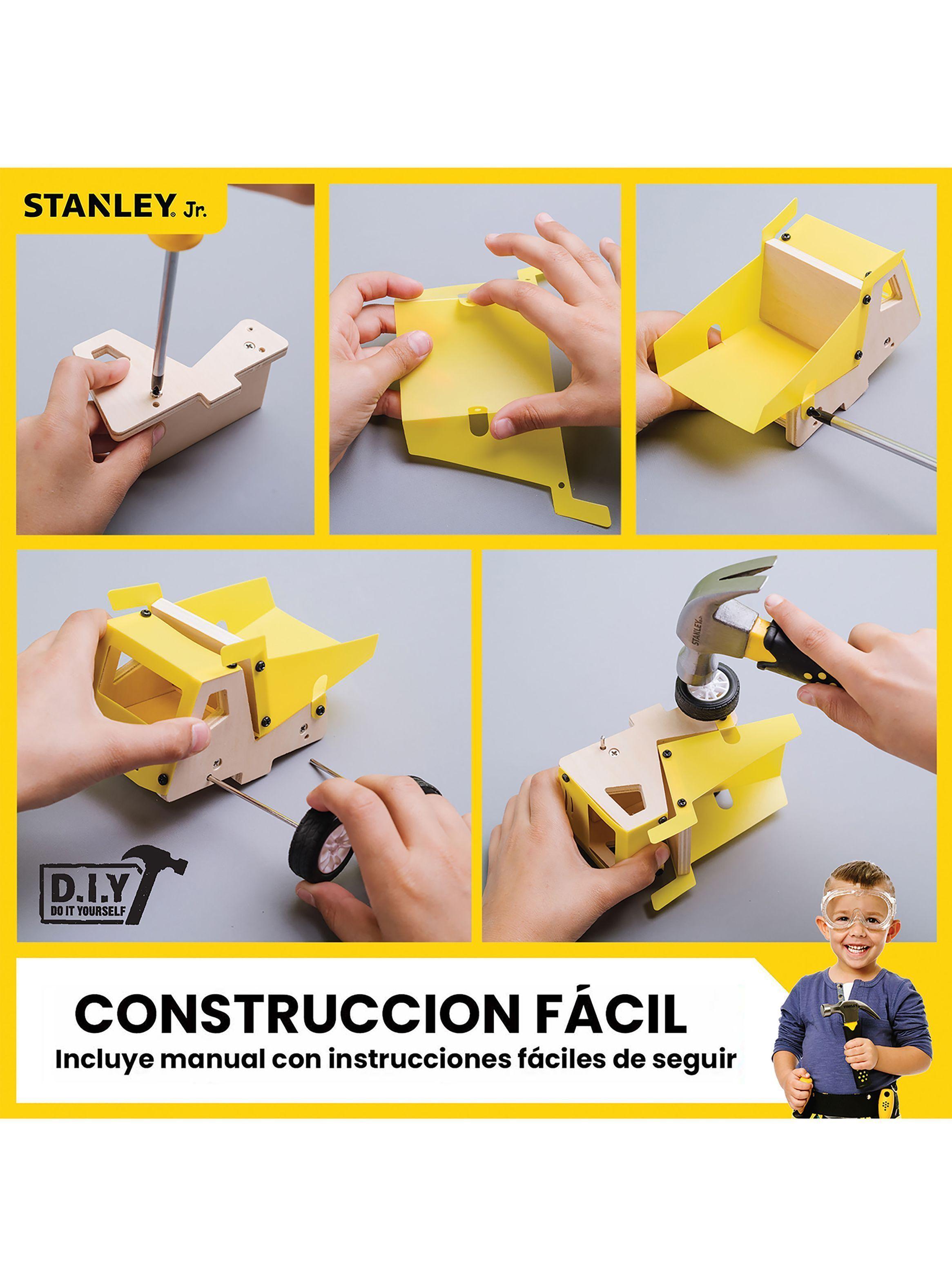 Juego de Construcción para niños Camión mediano Stanley Jr-3