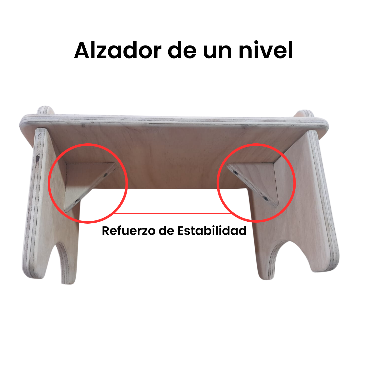 Alzador De Un Nivel Niños Y Niñas Montesorri Pikler-2