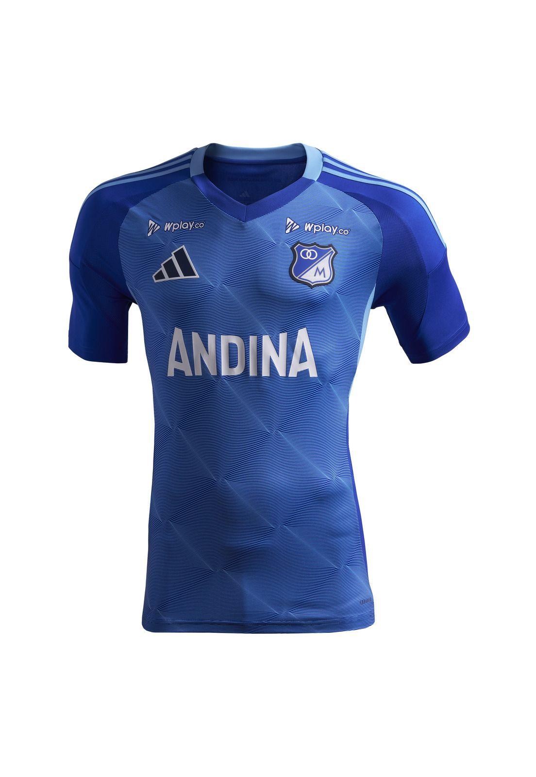 Camiseta Millonarios 2025 Titular Nueva Original Adidas-0