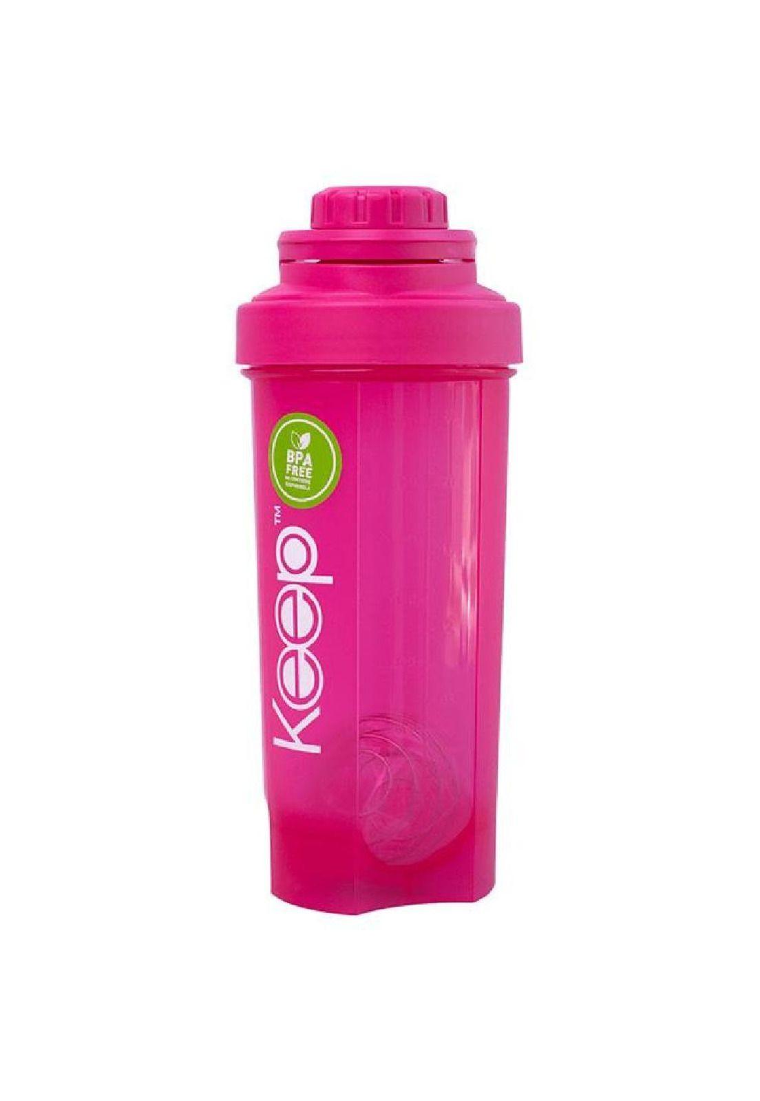 Botella sport shaker 700ml Fucsia Keep-0