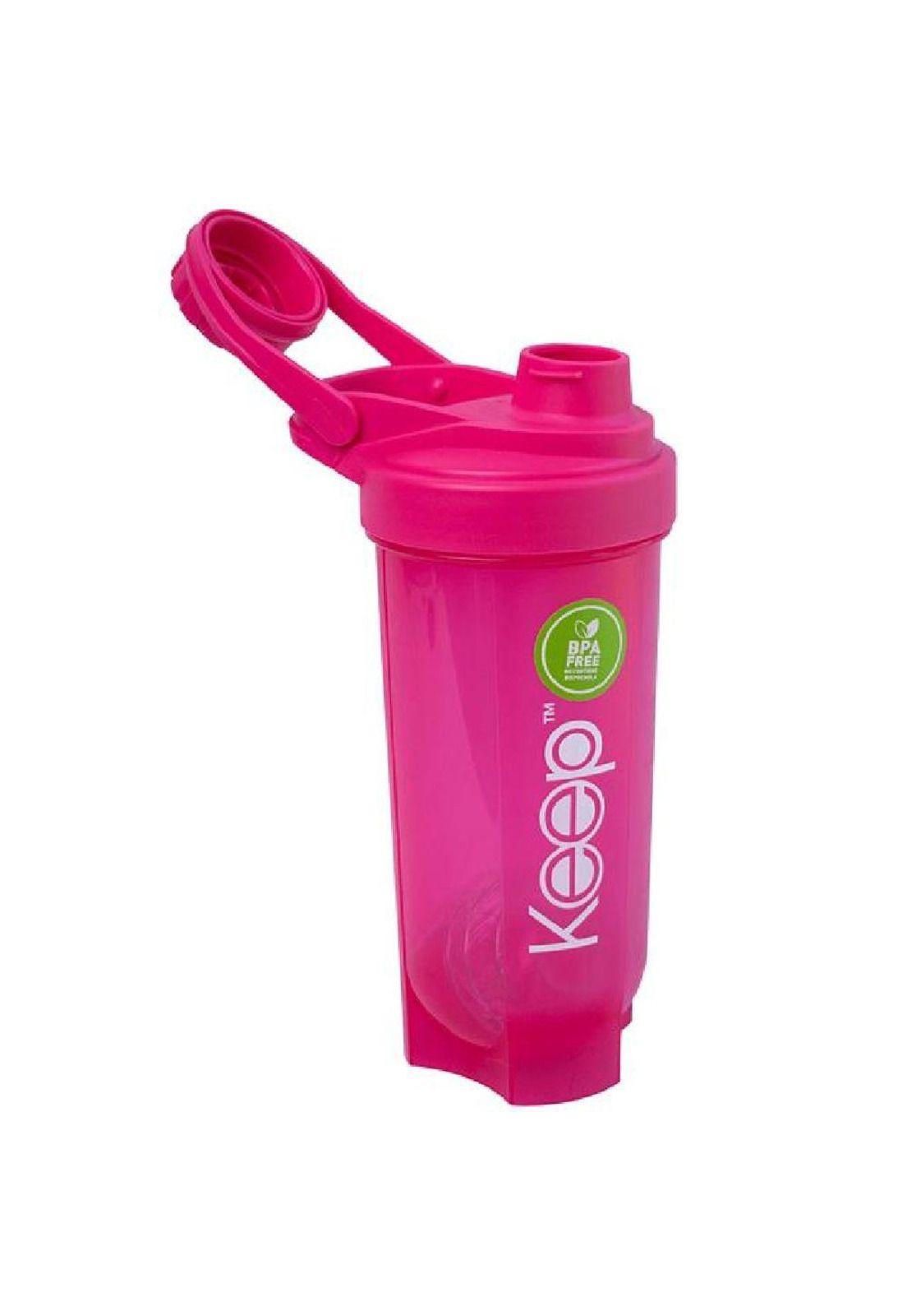 Botella sport shaker 700ml Fucsia Keep-1