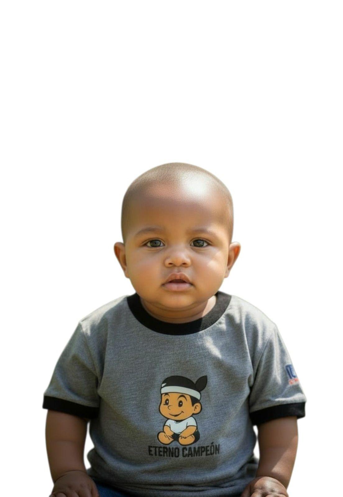 Polera Colo Colo bebé gris Producto Oficial-2