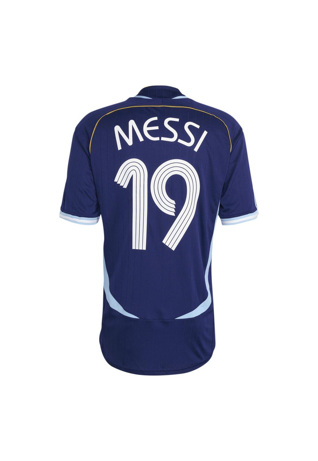 Camiseta Argentina 2006 Reedición Visita 19 Messi Adidas-1