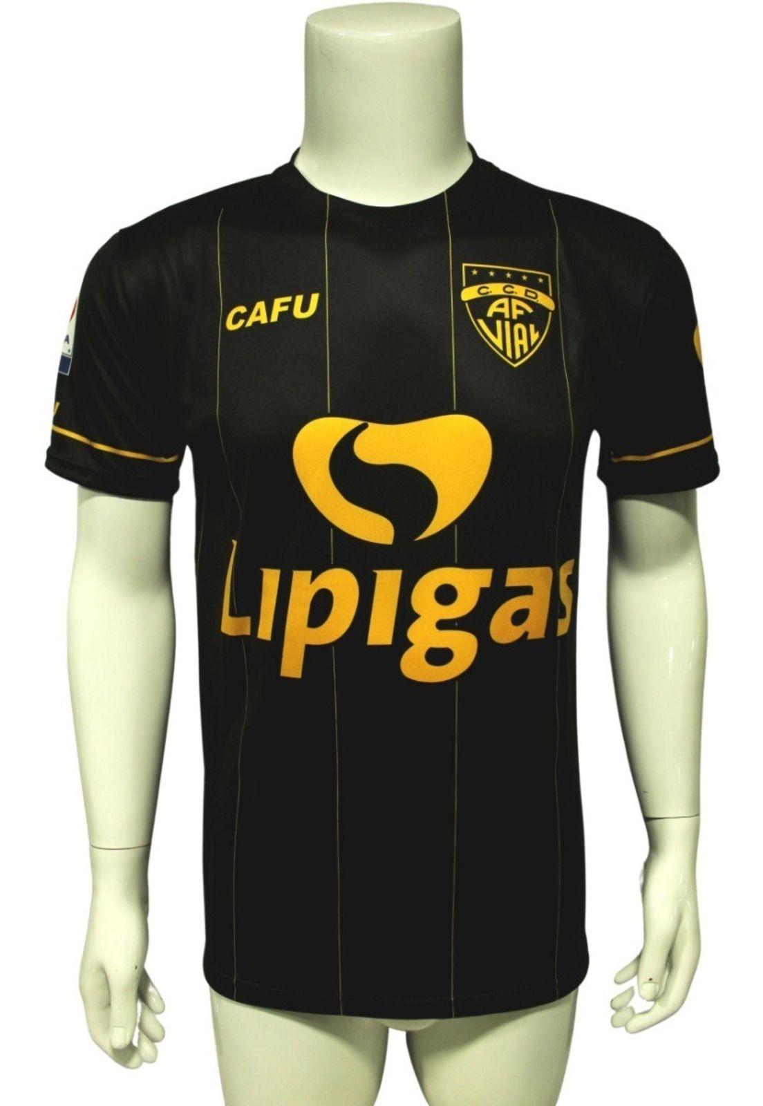 Camiseta Fernández Vial 2019 3a Negro Nueva Original Cafú-0