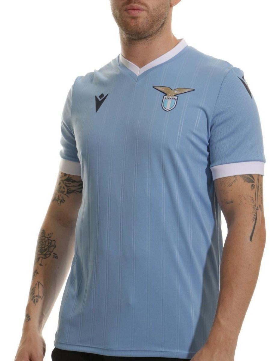      Camiseta Lazio 2021/2022 Titular Original Nueva Macron-0
