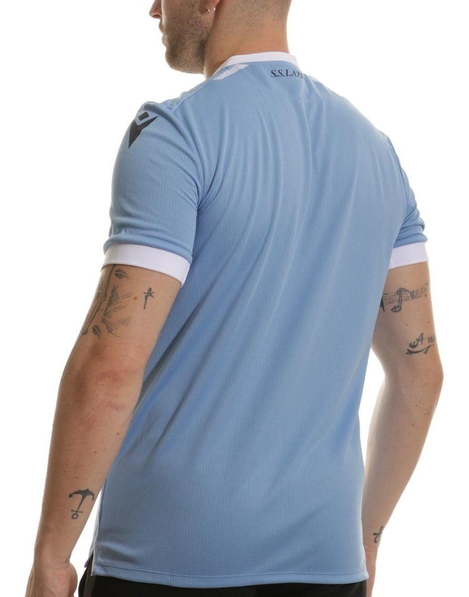      Camiseta Lazio 2021/2022 Titular Original Nueva Macron-2