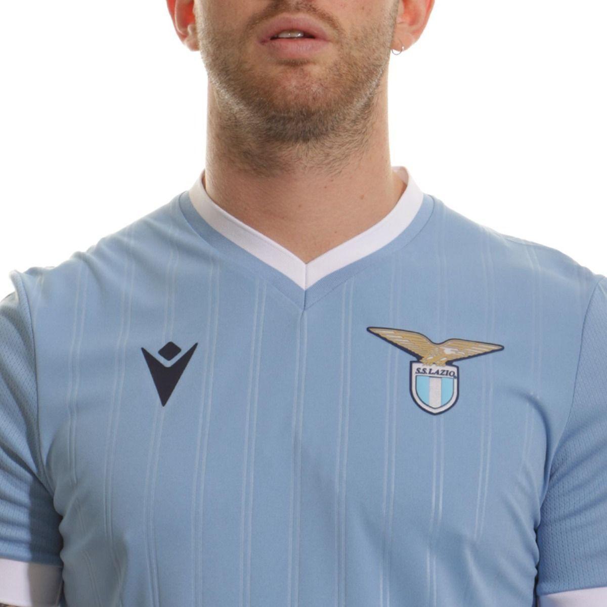      Camiseta Lazio 2021/2022 Titular Original Nueva Macron-1