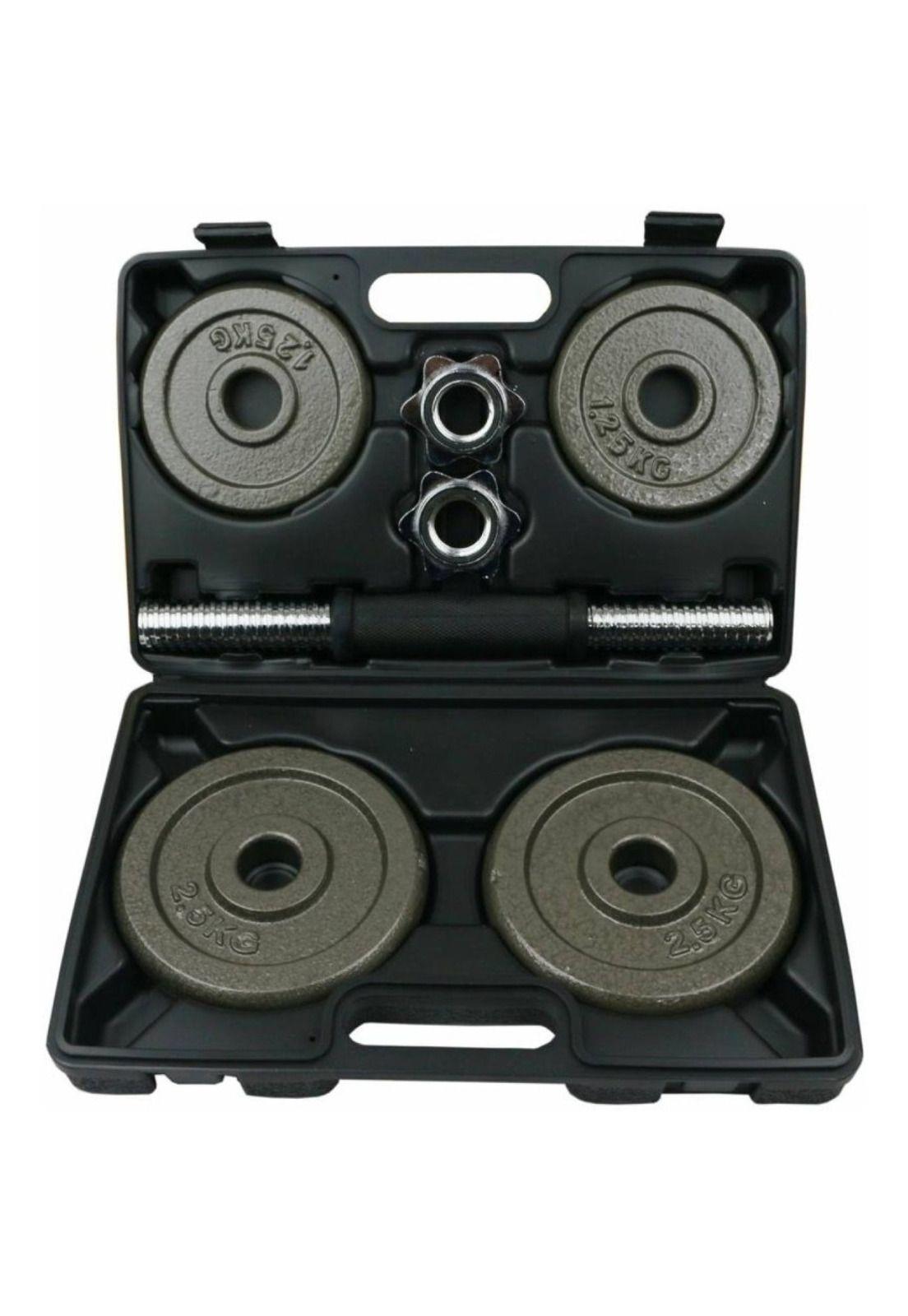      Set Mancuerna 10 Kg Maleta Nueva & Original Phoenix-0