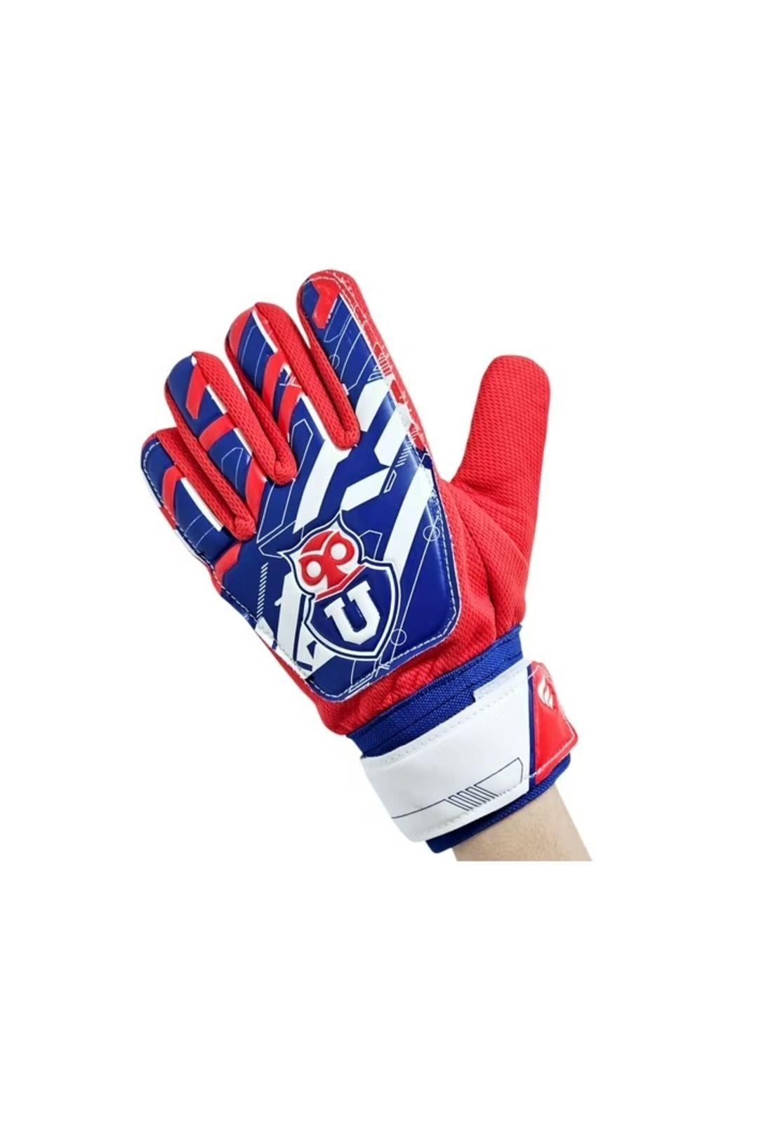 Guantes Arquero Universidad De Chile Rojo Niño Olymphus-2