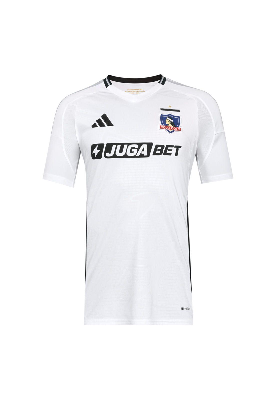 Camiseta Colo Colo 2025 Local Blanco Original Adidas-0