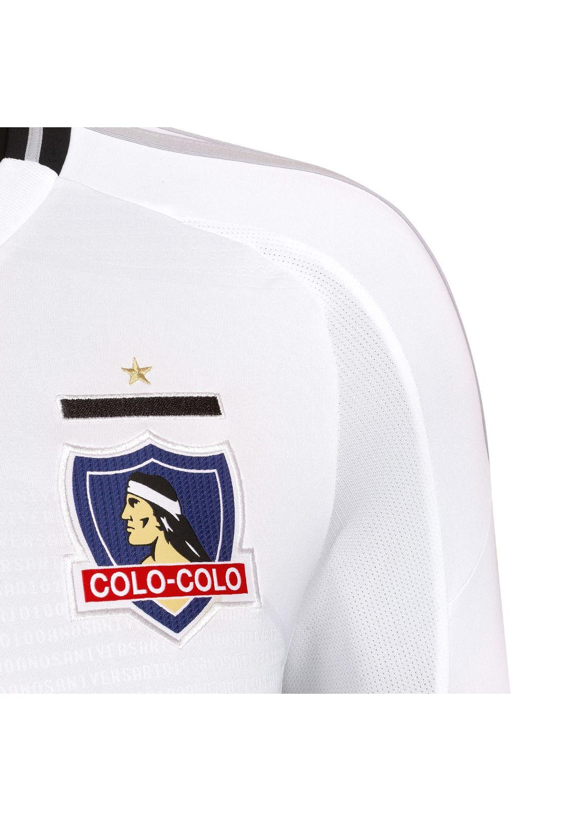 Camiseta Colo Colo 2025 Local Blanco Original Adidas-2