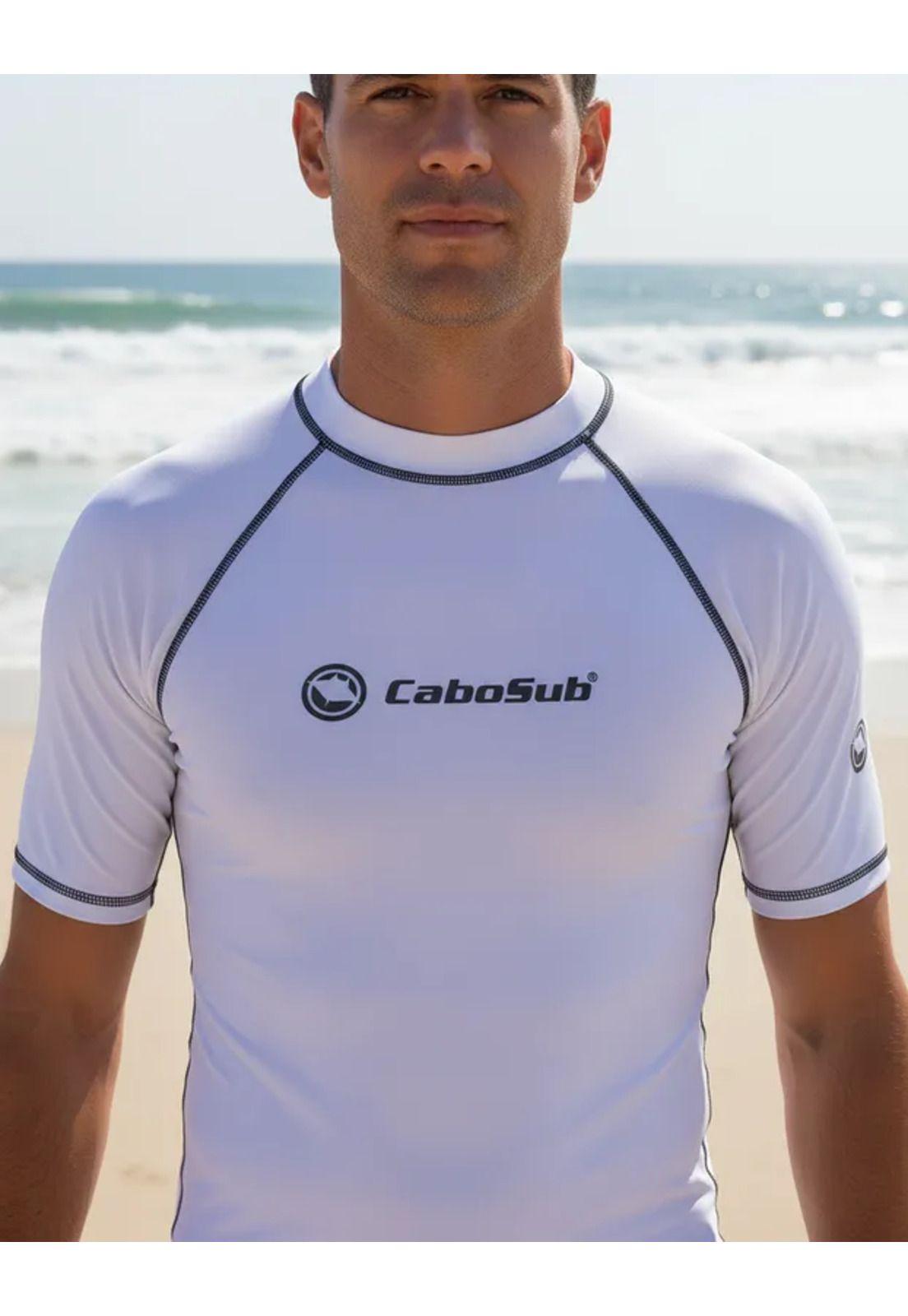 Polera Baño Filtro Uv Hombre Manga Corta Nuevo Cabosub-2