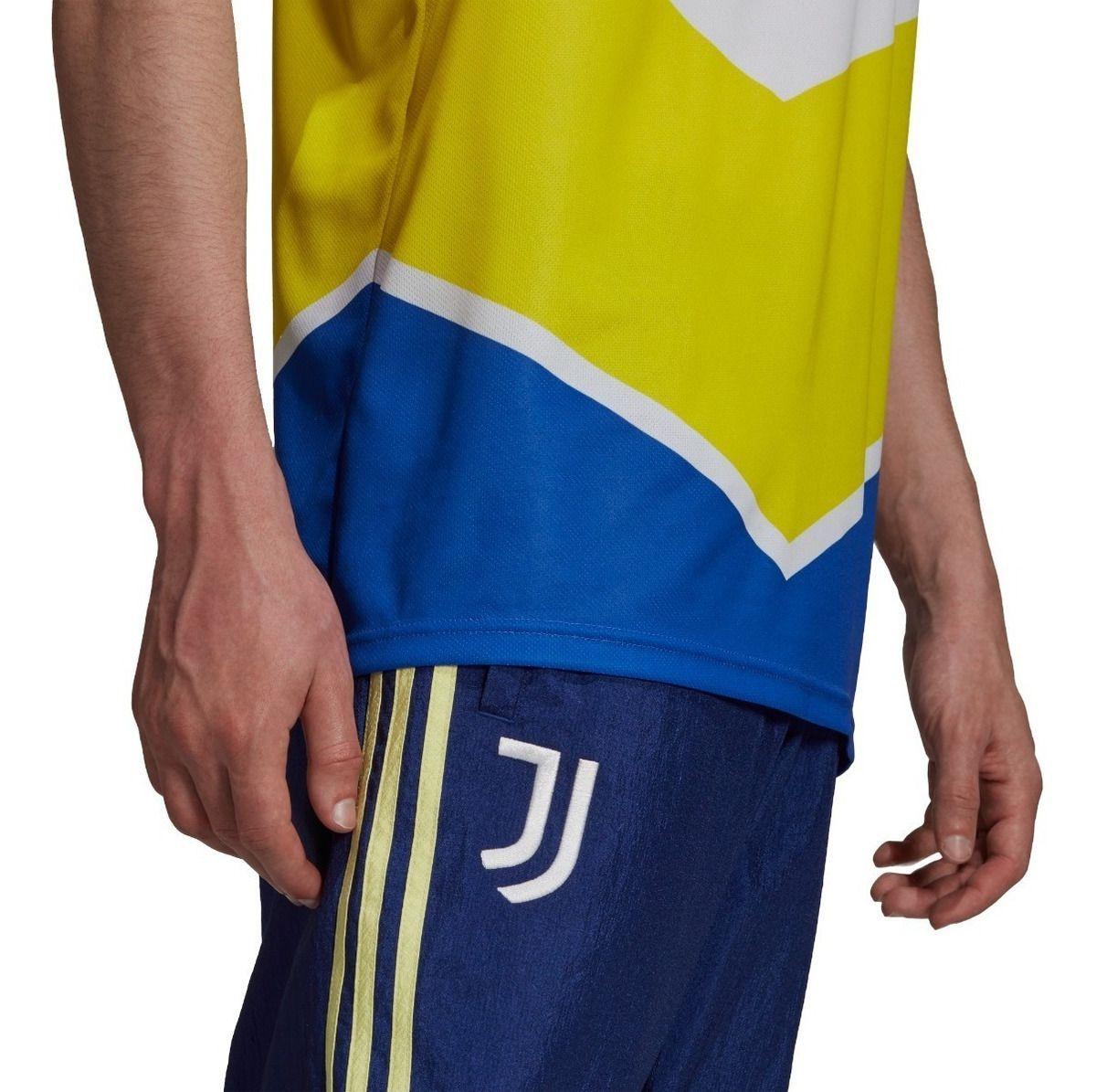 Camiseta Juventus 2021/22 Tercera Tricolor Nueva Original-3