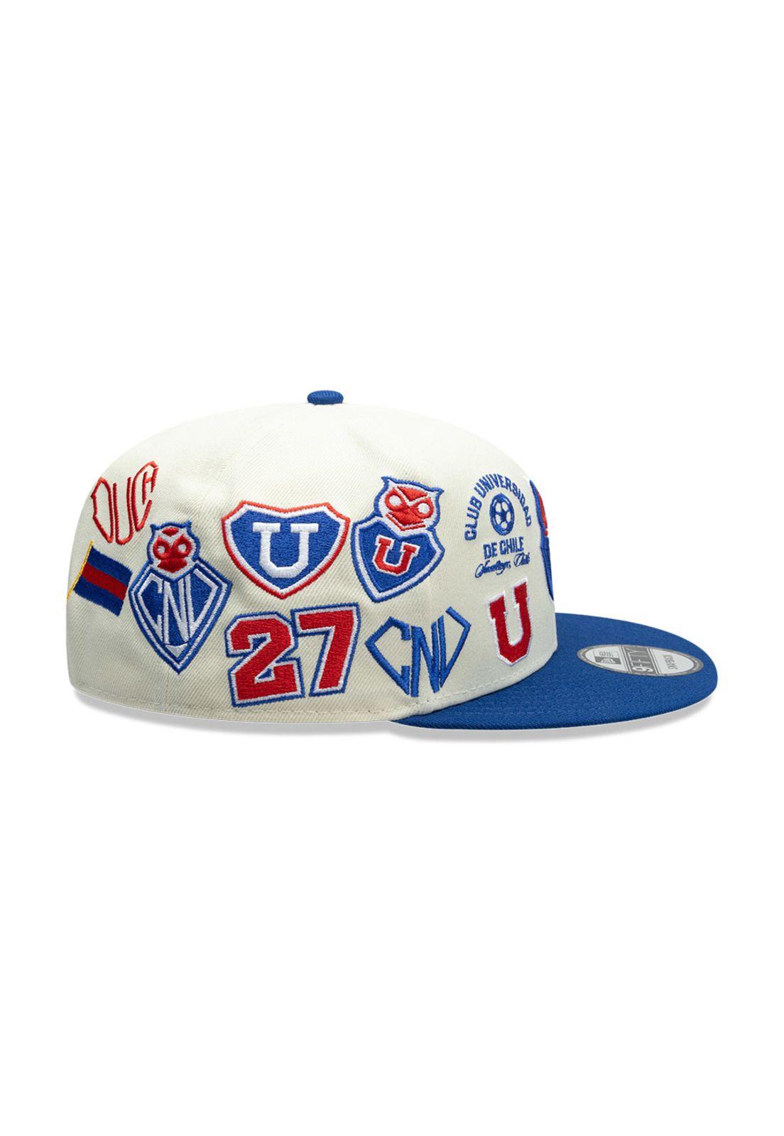 Snapback Universidad De Chile 2026 Insignia Ajustab. New Era-6